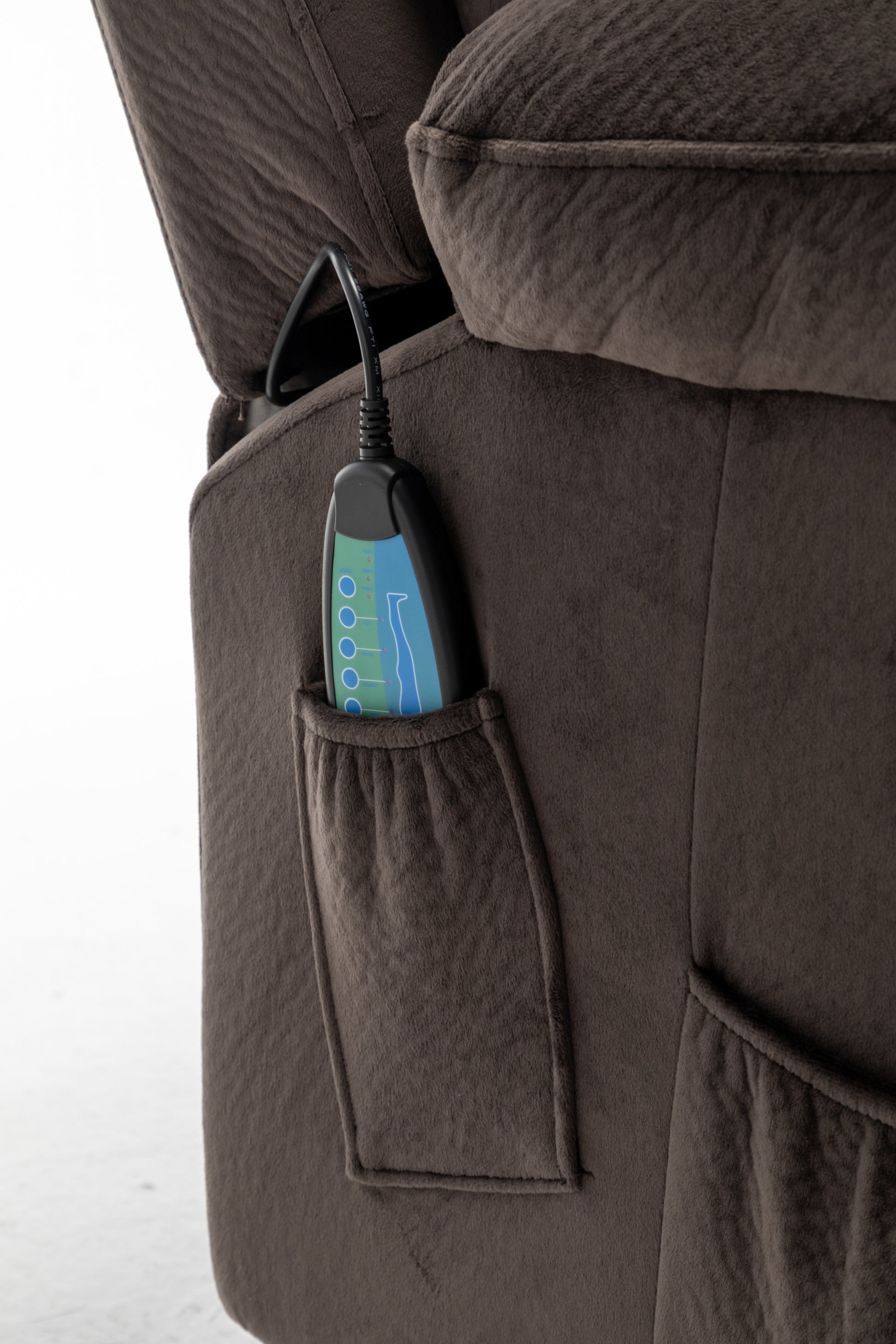 Recliners Lift Chair Relax Sofa Chair Livingroom Furniture Living Room Power Electric Reclining for Elderly - Abrihome