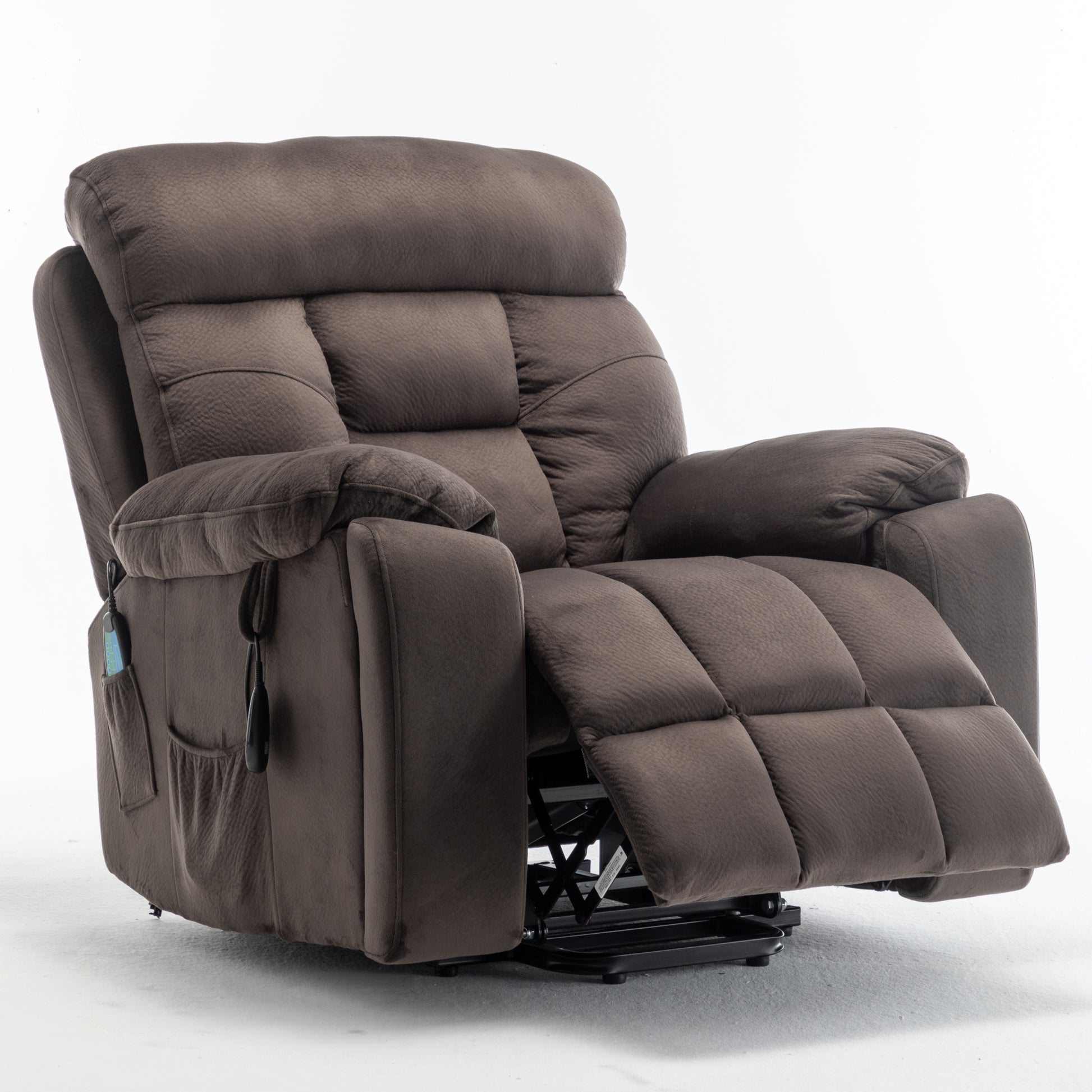 Recliners Lift Chair Relax Sofa Chair Livingroom Furniture Living Room Power Electric Reclining for Elderly - Abrihome