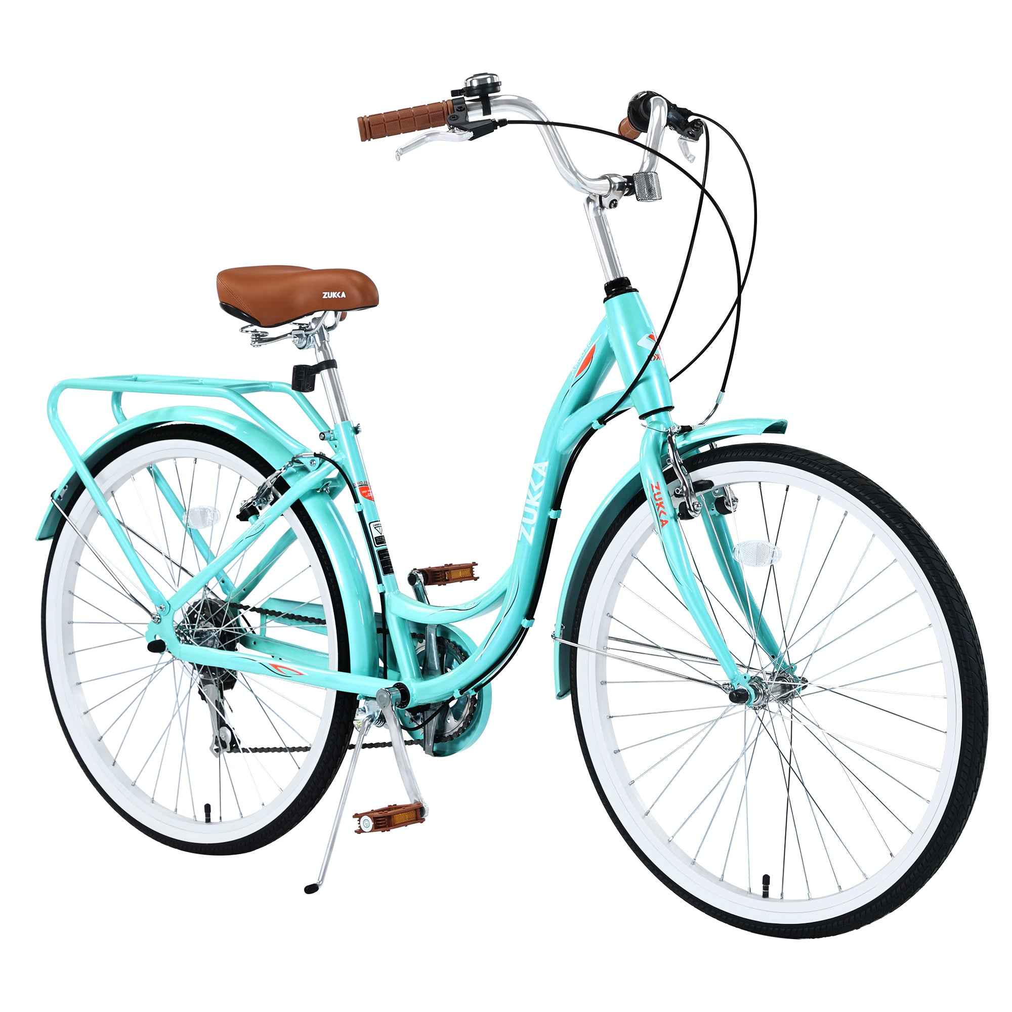 7 Speed, Steel Frame, Multiple Colors 26 Inch Ladies Bicycle