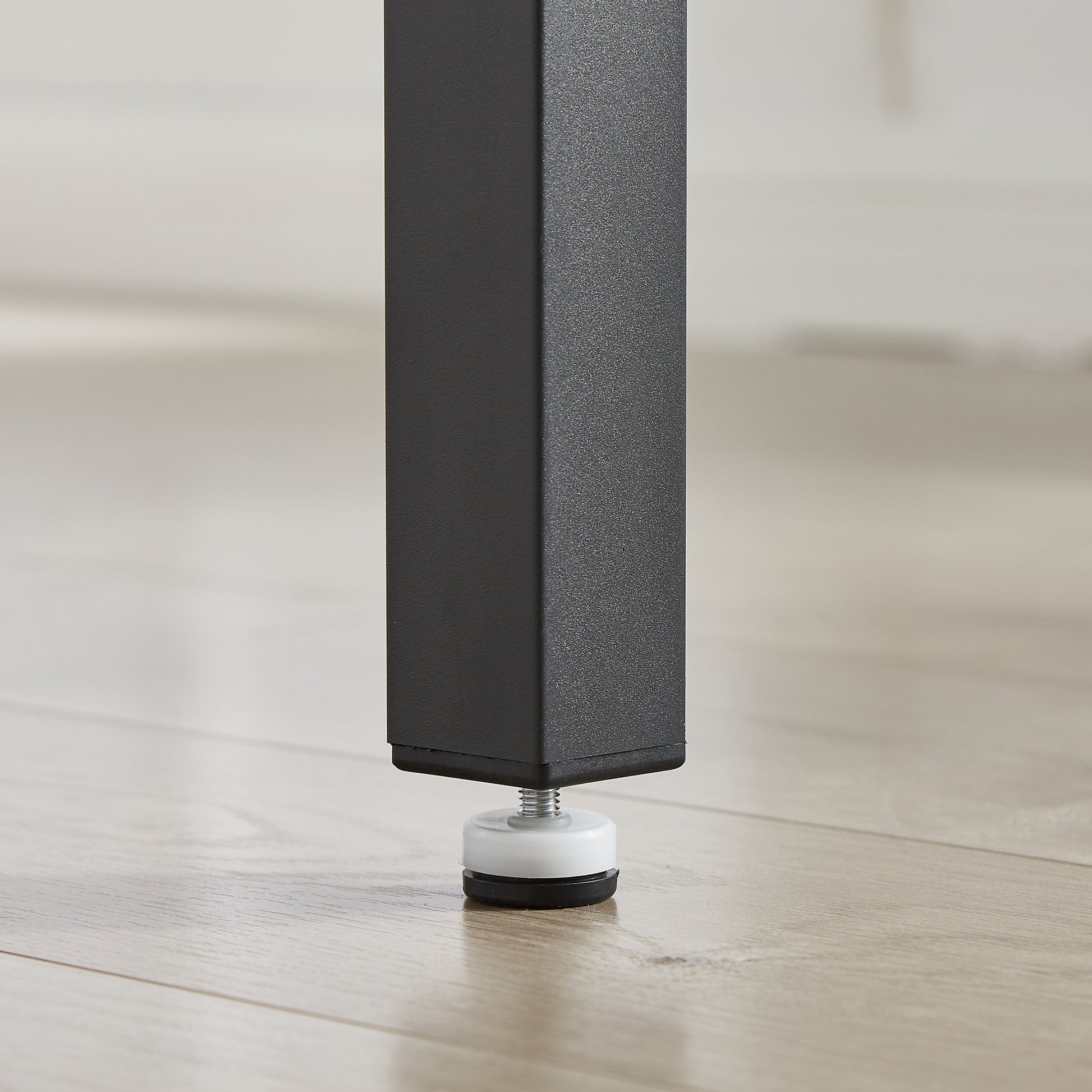 Bar Table Set with 4 Bar stools PU Soft seat with backrest, Grey, 47.24'' L x 23.62'' W x 35.43'' H - Abrihome