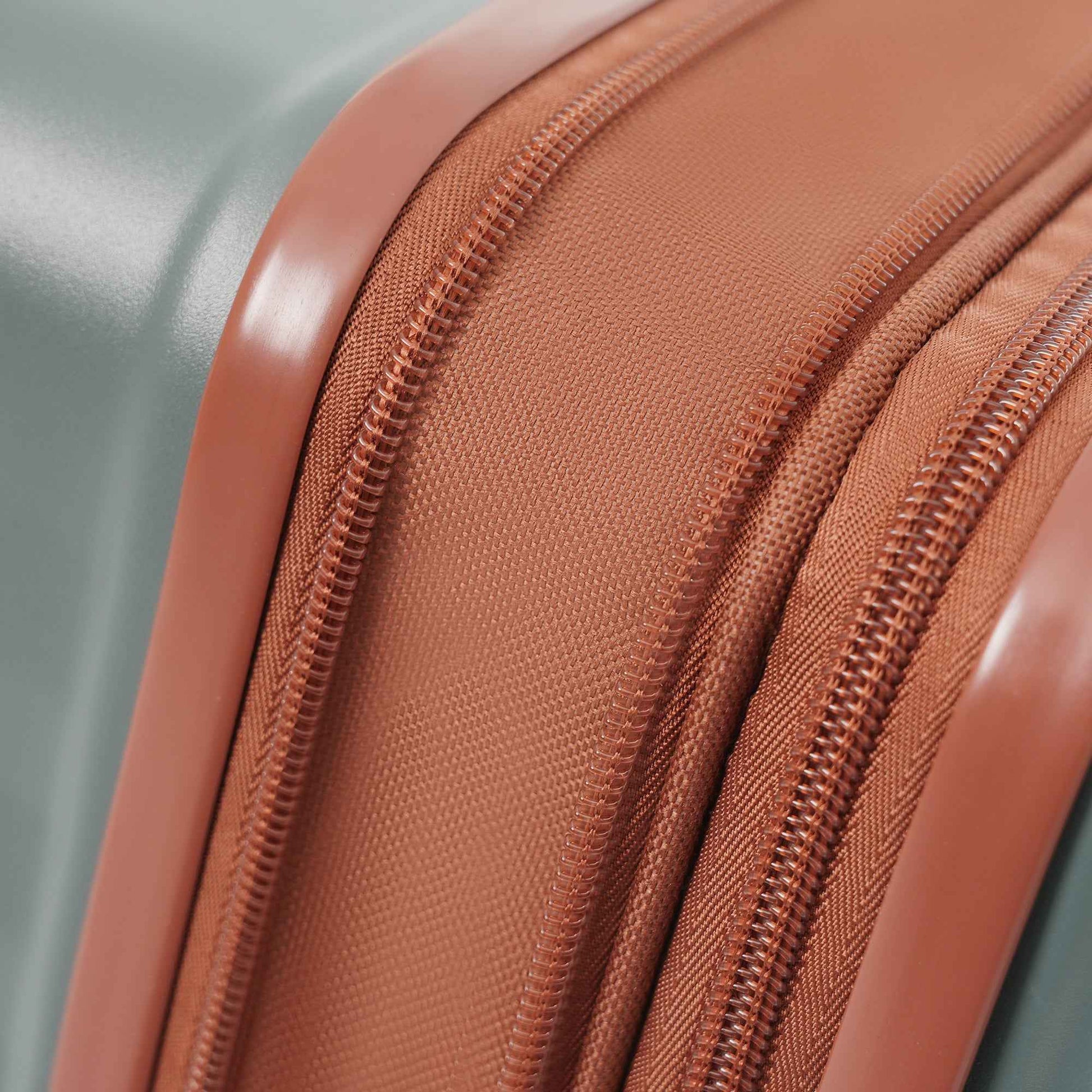 Luggage Sets 5 Piece with Front Opening , Hardside Expandable Carry on Suitcase with Spinner Wheels TSA Lock USB Port  Cup Holder Duffel Bag and Toiletry Bag