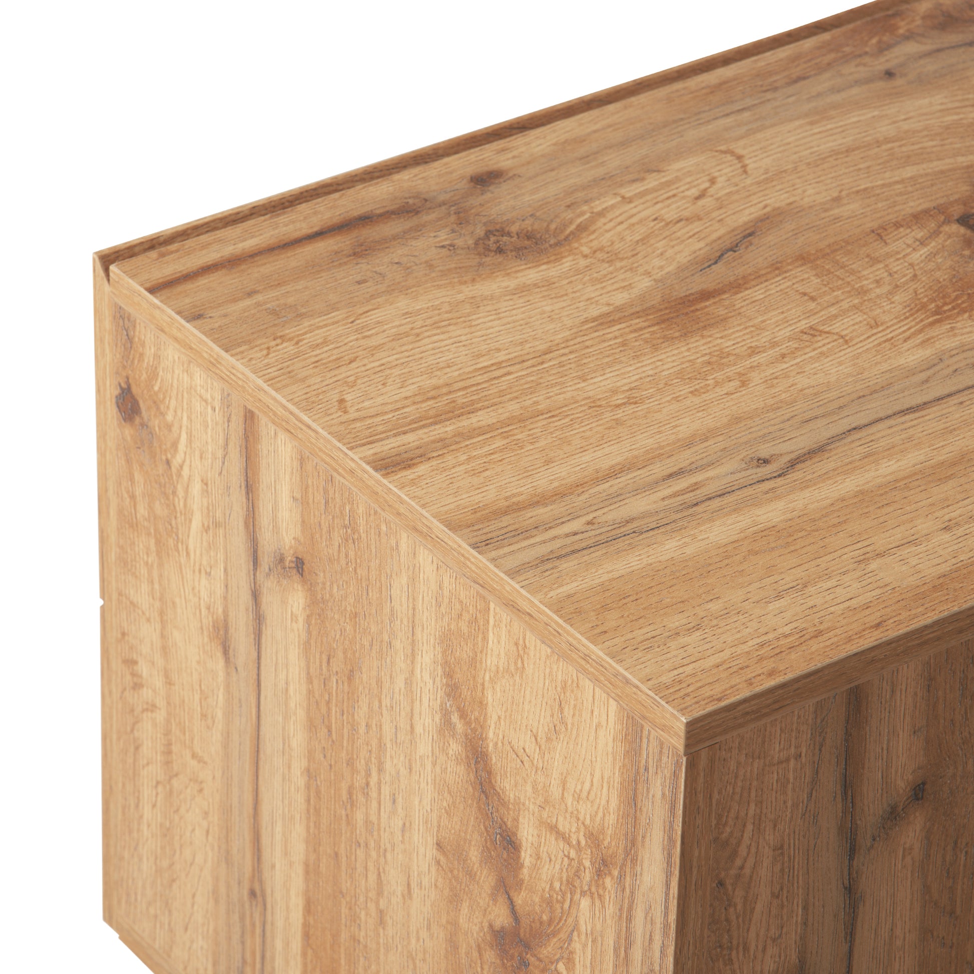 Modern TV Stand for 80'' TV with 3 Doors, Media Console Table, Entertainment Center with Large Storage Cabinet for Living Room, Bedroom - Abrihome