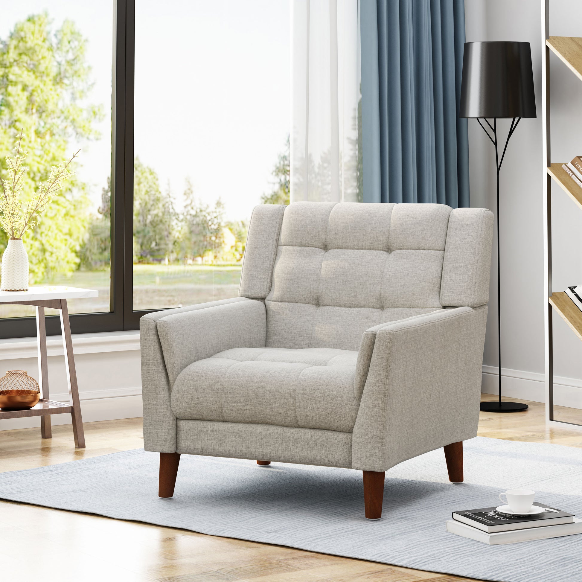 Mid-century Modern Armchair - Abrihome