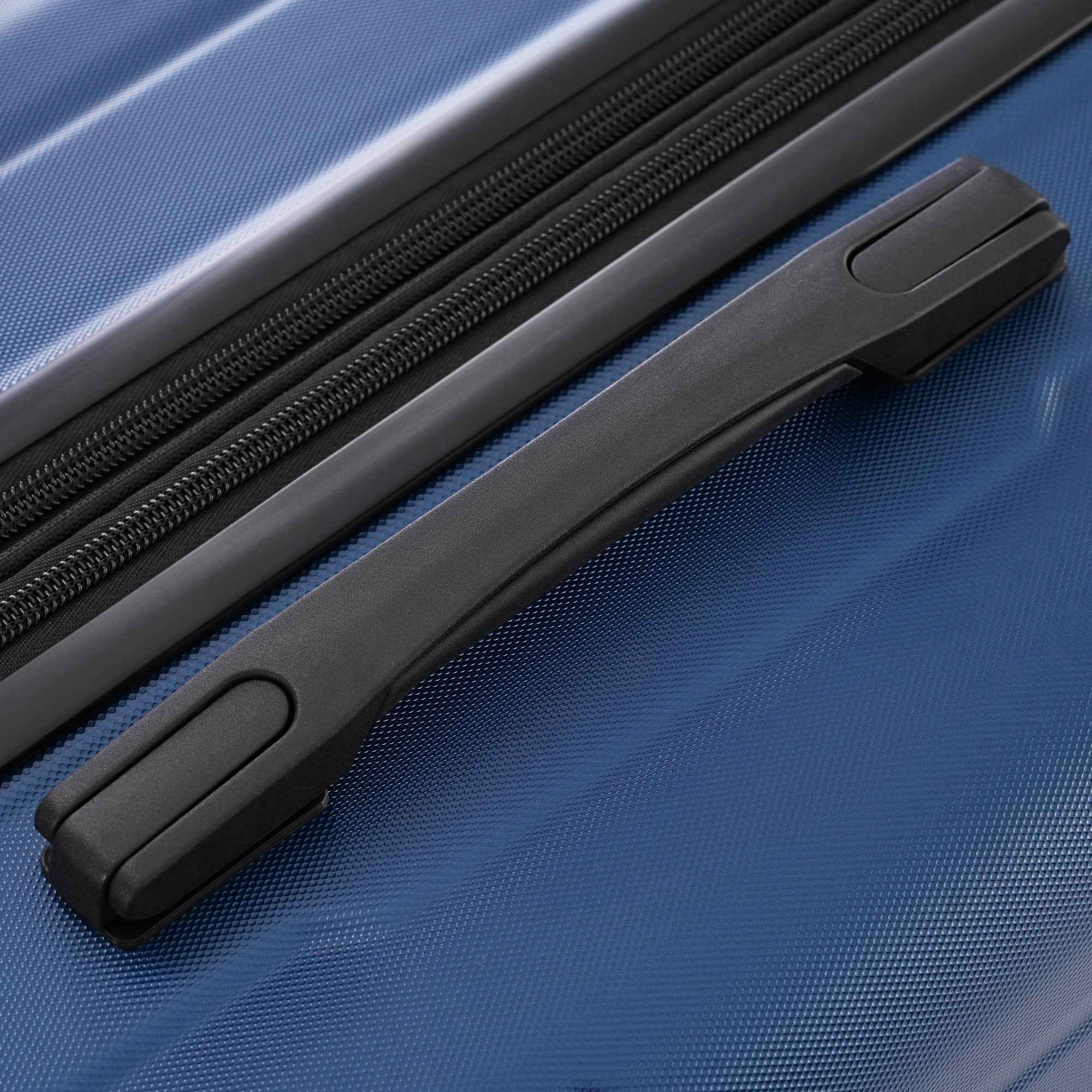 Expandable Spinner Wheels 2 Piece Luggage Set with TSA Lock, Blue, ABS Material, 20inch+28inch