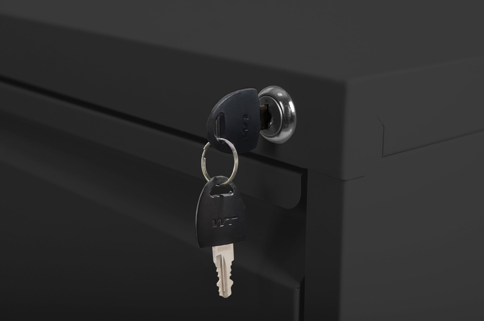 3 Drawer Metal Vertical File Cabinet with Lock Office Home Steel Vertical File Cabinet for A4 Legal/Letter Size - Abrihome