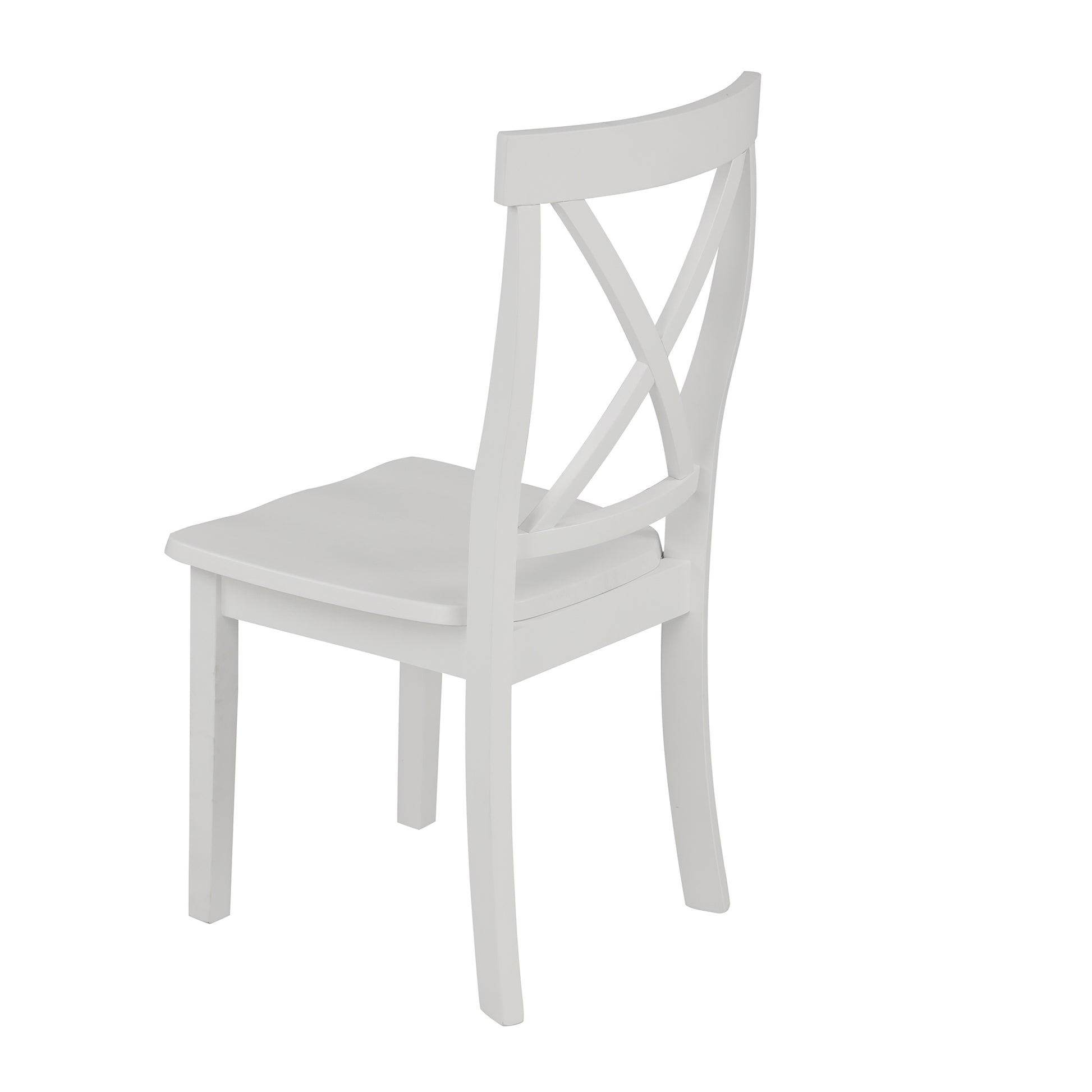 Orisfur. 5 Pieces Dining Table and Chairs Set for 4 Persons, Kitchen Room Solid Wood Table with 4 Chairs - Abrihome