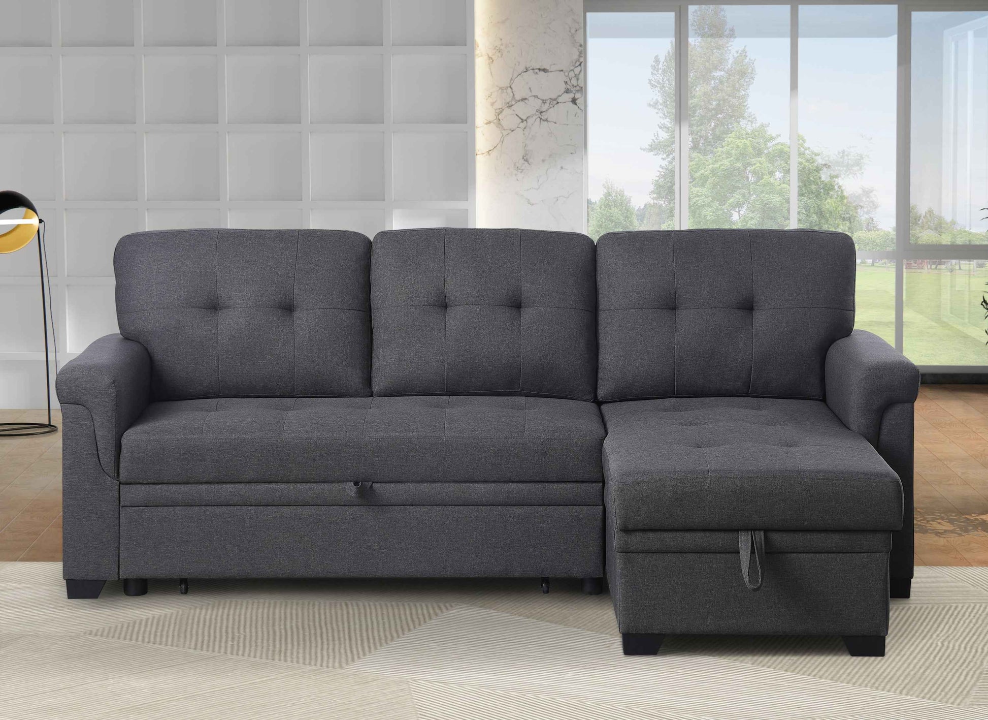 Modern Nest L - Shaped Lounger