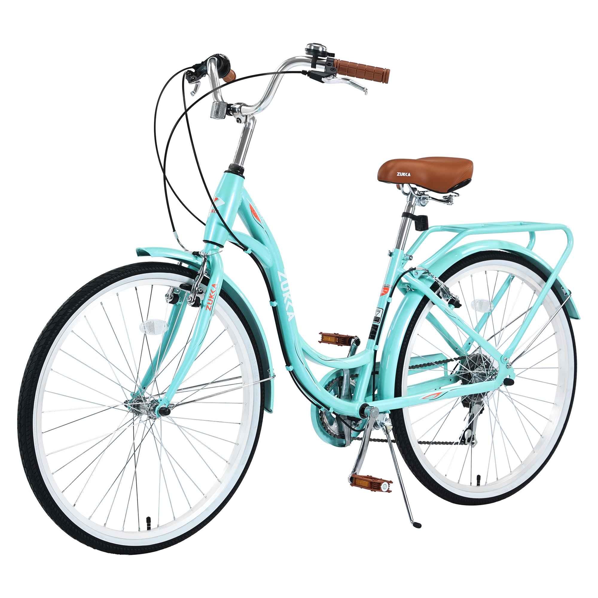 7 Speed, Steel Frame, Multiple Colors 26 Inch Ladies Bicycle