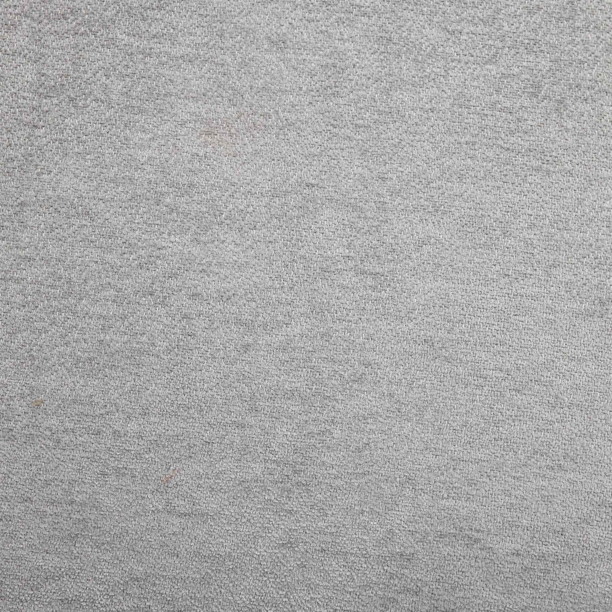 Modular 90' U-shaped Sectional Sofa with Movable Ottoman and Hidden Charging Coffee Table, Grey, Chenille