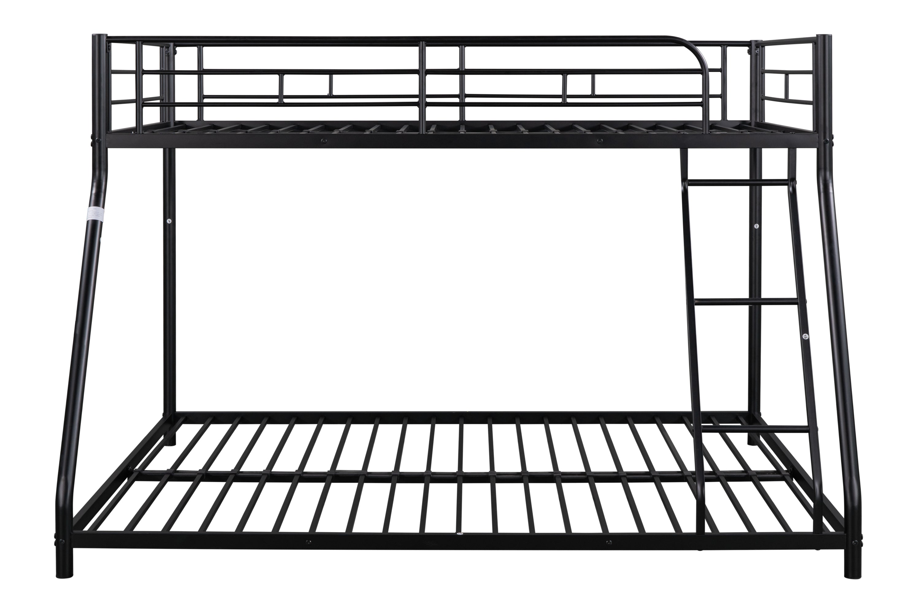 Metal Twin over Full Bunk Bed/ Heavy-duty Sturdy Metal/ Noise Reduced/ Safety Guardrail/ CPC Certified/ No Box Spring Needed