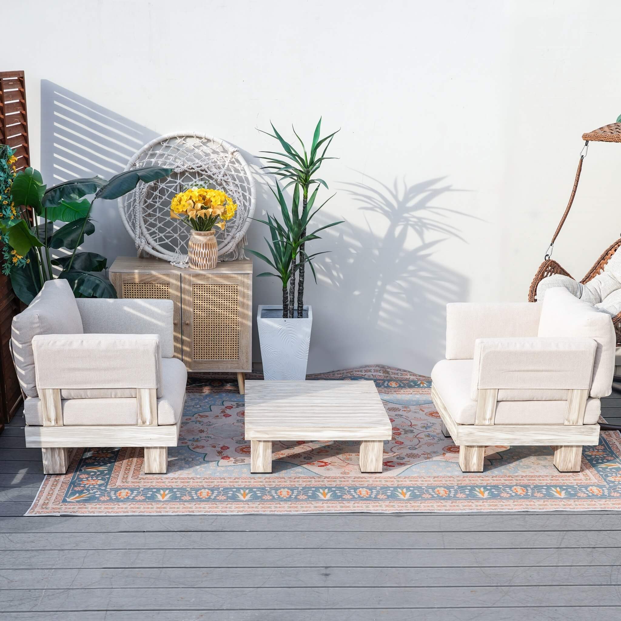 Stylish Bistro Set  (PAS-2510-Bis-Set) - Abrihome