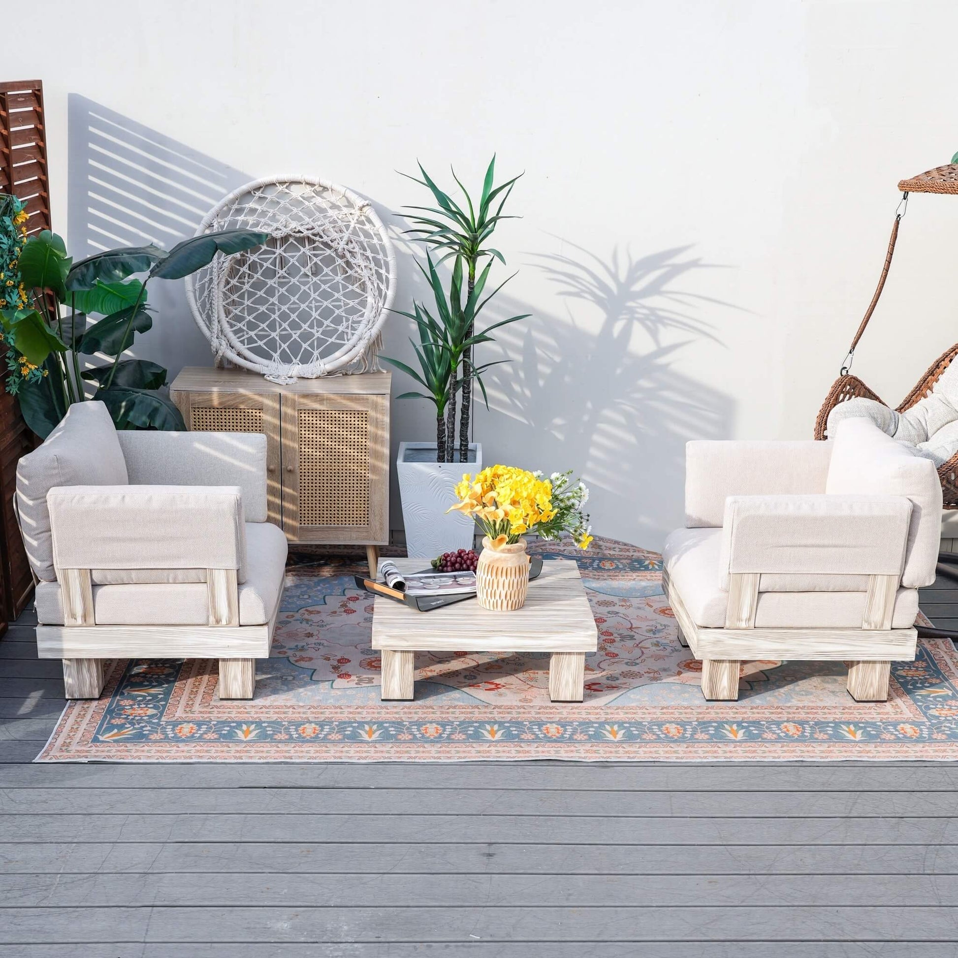 Stylish Bistro Set  (PAS-2510-Bis-Set) - Abrihome