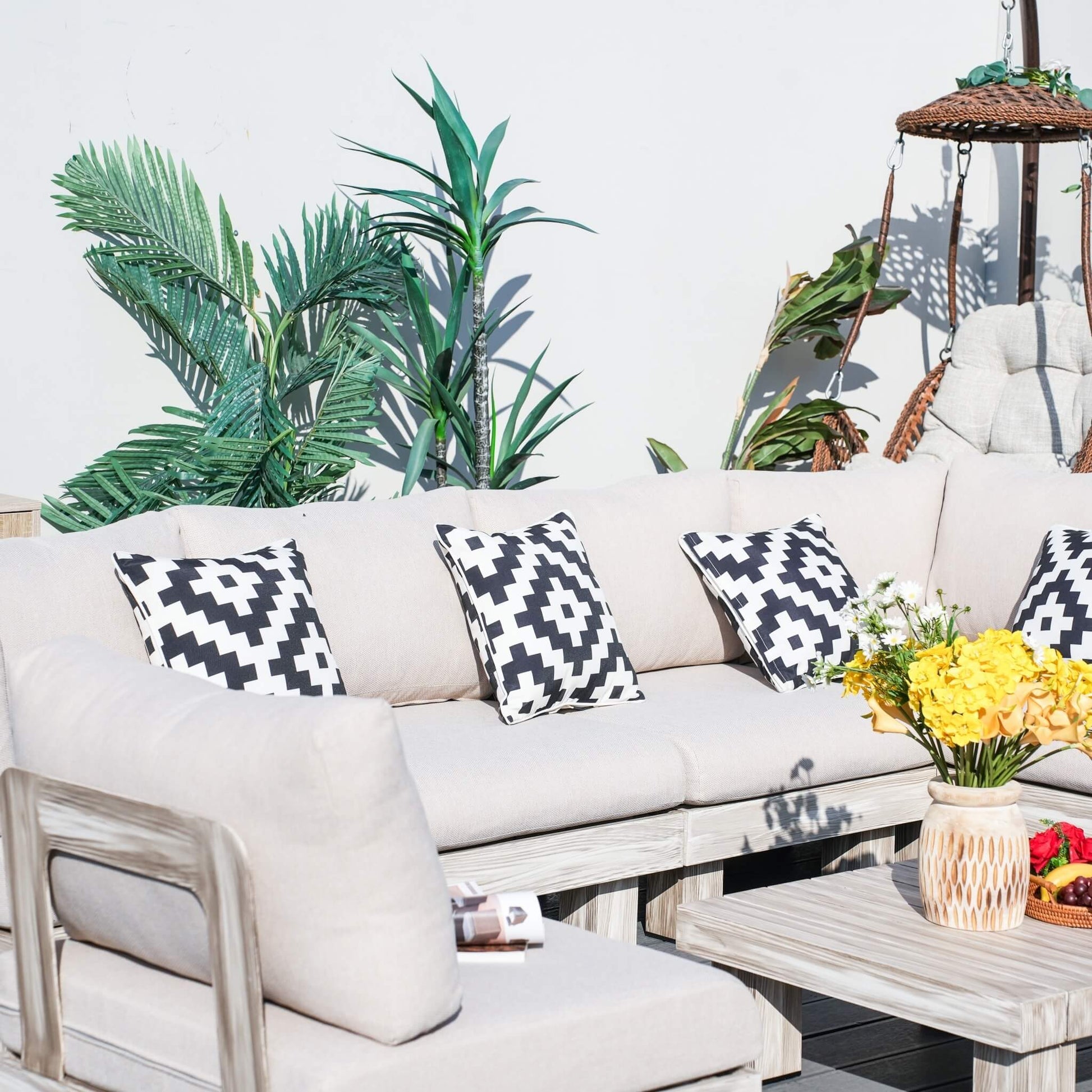 L4 Outdoor Sectional Sofa Set (PAS-2510-L4-SET) - Abrihome