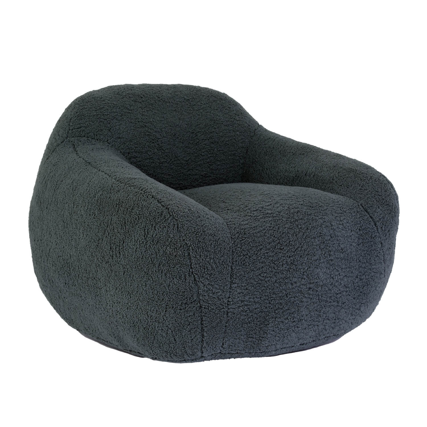 Bean Bag Chair for Adults, Memory Foam Bean Bag Sofa with Armrests