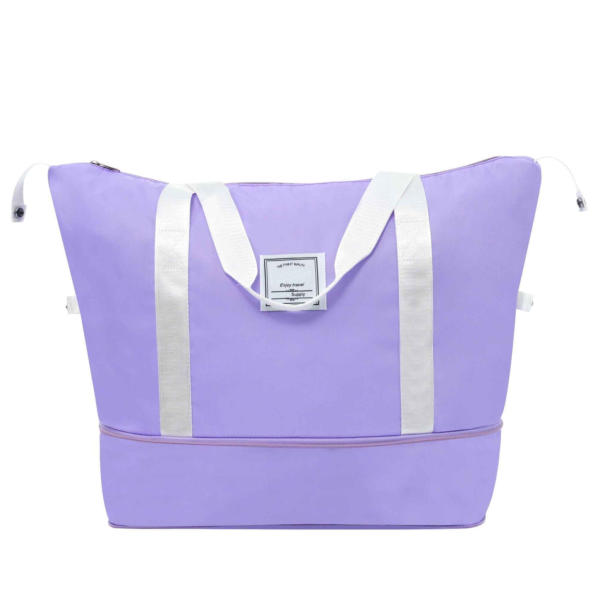 Hardshell Luggage Sets with Bags Lightweight Suitcase Double Spinner Wheels with TSA Lock ,Single Vintage Luggage 28 IN,Purple