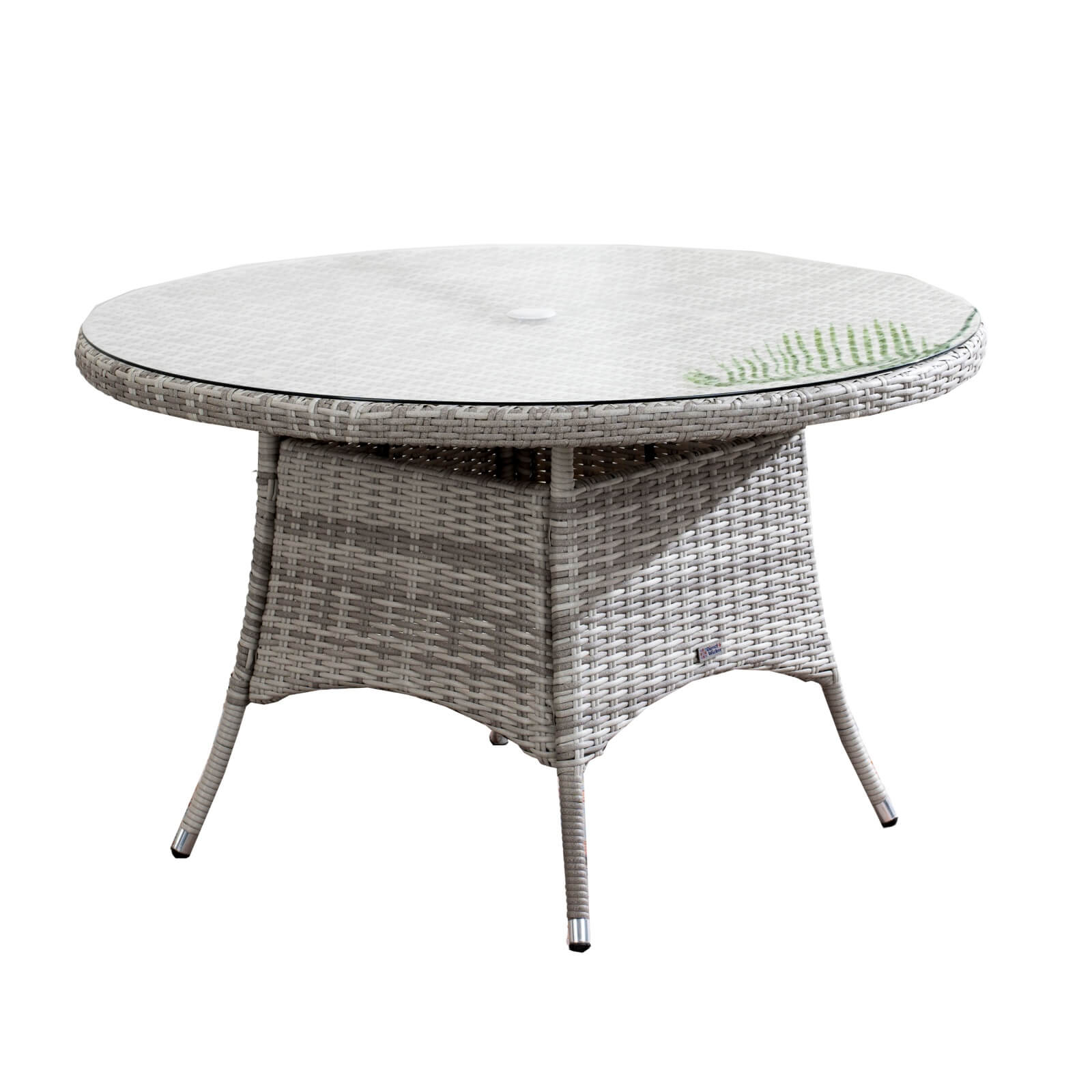 4-Seat Round Outdoor Dining Table – Table Only(PAD-1709-TA) - Abrihome