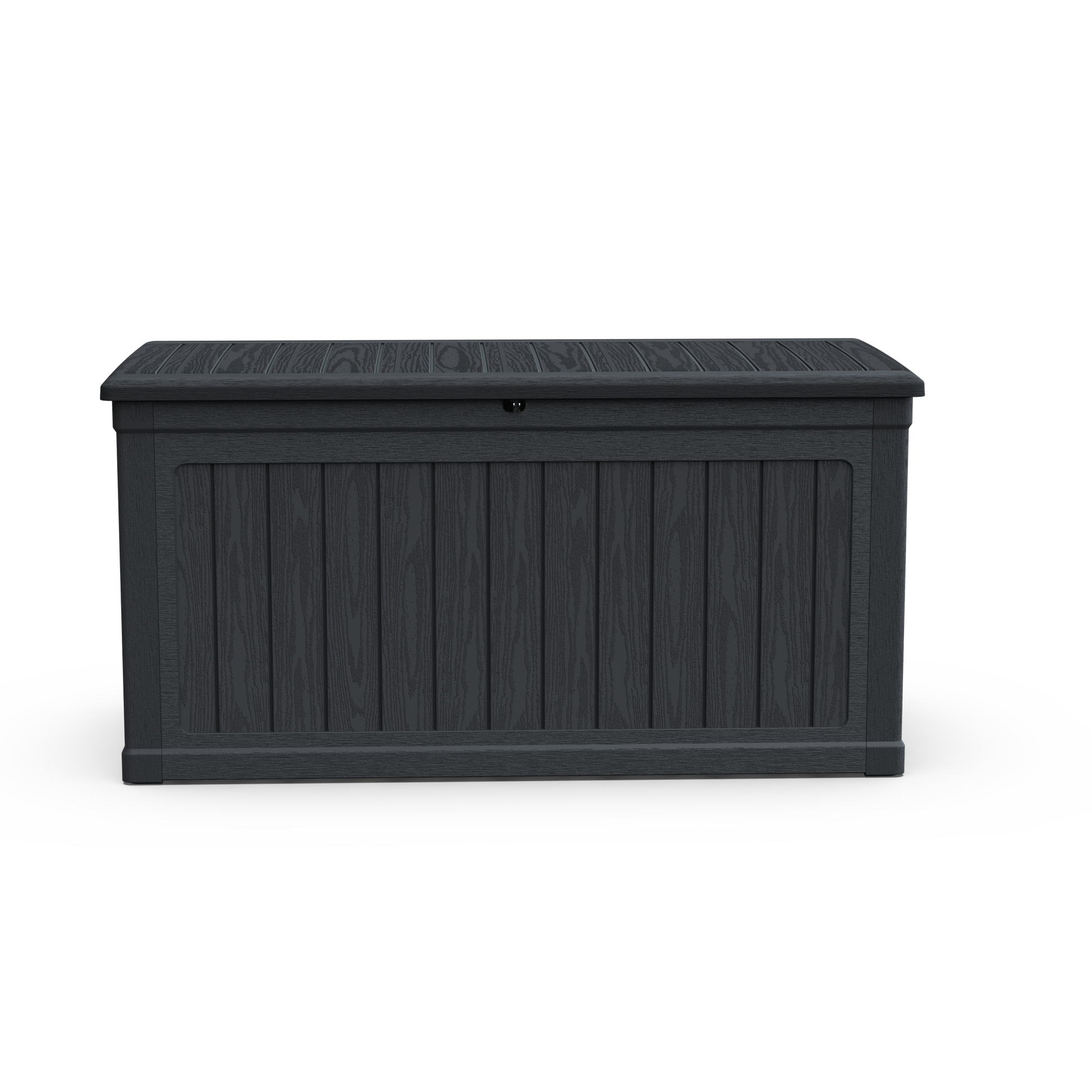 230 Gallon Large Outdoor Storage XXL Deck Box for Patio Furniture, Outdoor Cushions, Garden Tools and Sports/Pools Equipment, Waterproof Resin, Lockable, Black