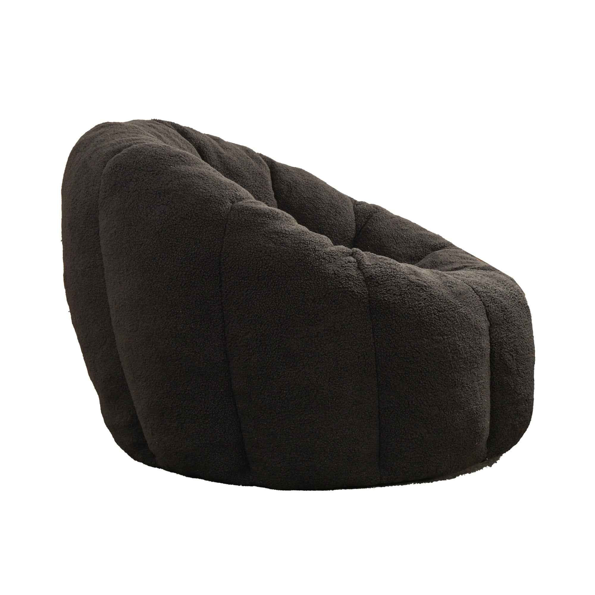 Bean Bag Chair, Bean Bag Sofa Chair with Armrests Stuffed High-Density Foam, Lazy Sofa Comfy Chairs BeanBag Chair for Adults in Living Room,Bedroom Reading