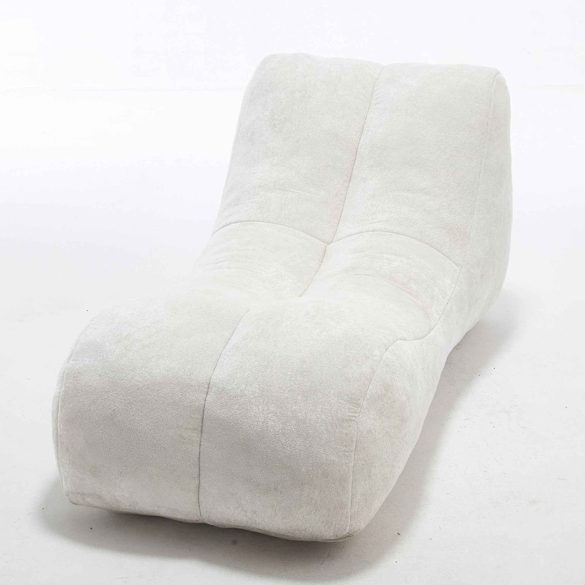 Creative Bean Bag Sofa Chair for Adults with High-Quality Sponge Filling and Polyester Fiber,59x30x23.6 inches