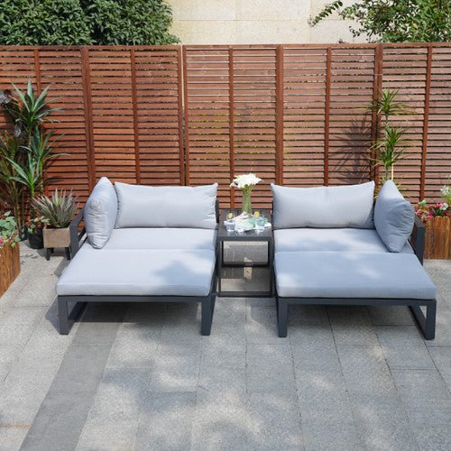 Aluminum Outdoor Modular Sofa Set (PAS - 50128) - Direct Wicker