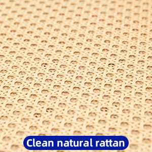 Dining Chairs Set of 2, Velvet Rattan Side Accent Chairs with Chrome Legs, Modern Mid Century Breuer Designed Chairs, Upholstered Dining Living Room Kitchen Chairs