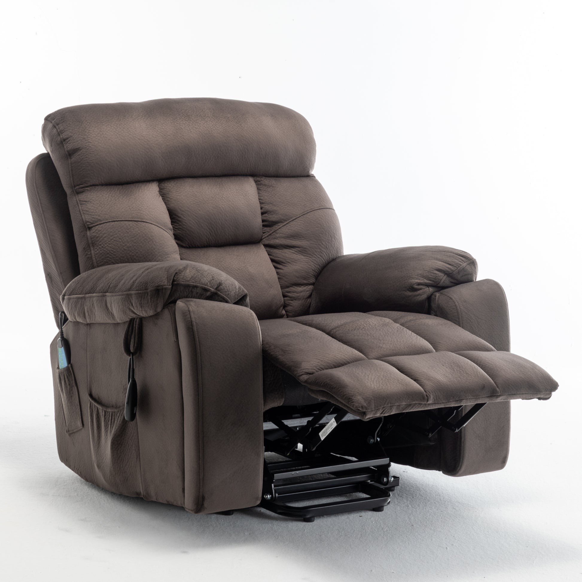 Recliners Lift Chair Relax Sofa Chair Livingroom Furniture Living Room Power Electric Reclining for Elderly - Abrihome