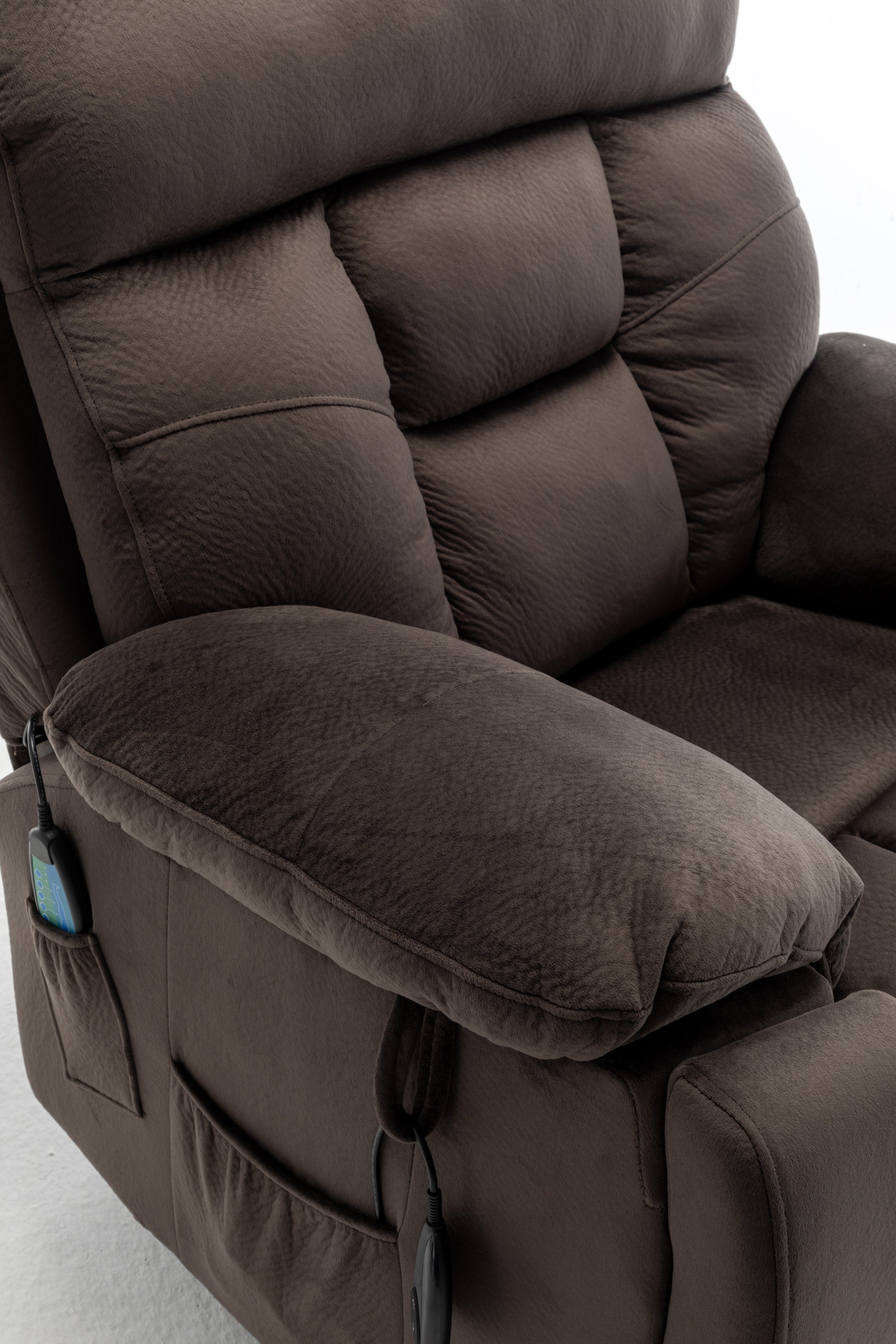 Recliners Lift Chair Relax Sofa Chair Livingroom Furniture Living Room Power Electric Reclining for Elderly - Abrihome