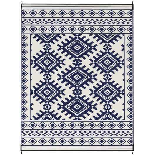 Reversible Rug,Outdoor Rug for Patio for Decor, Portable Outside Camping Area Carpet Ma