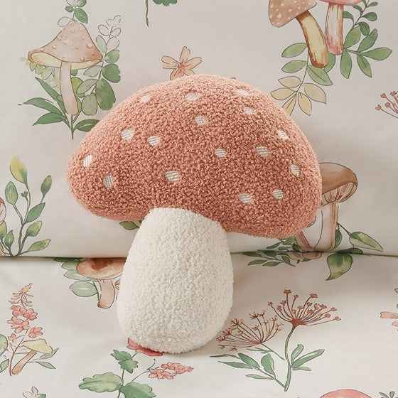 Full/Queen Mushroom Garden Comforter Set