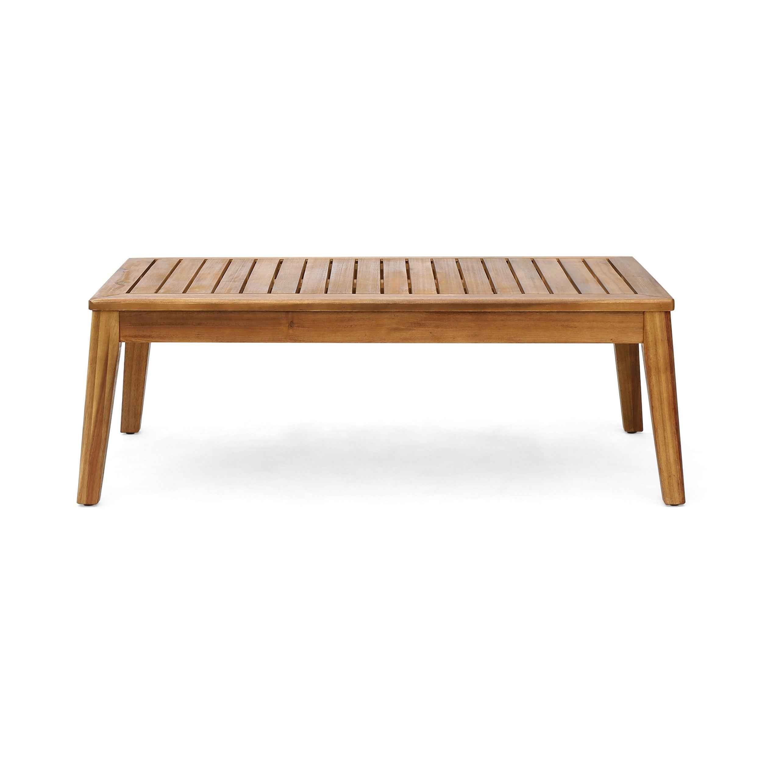 GRENADA L Shape 3pcs Acacia Sectional Patio Sofa Set