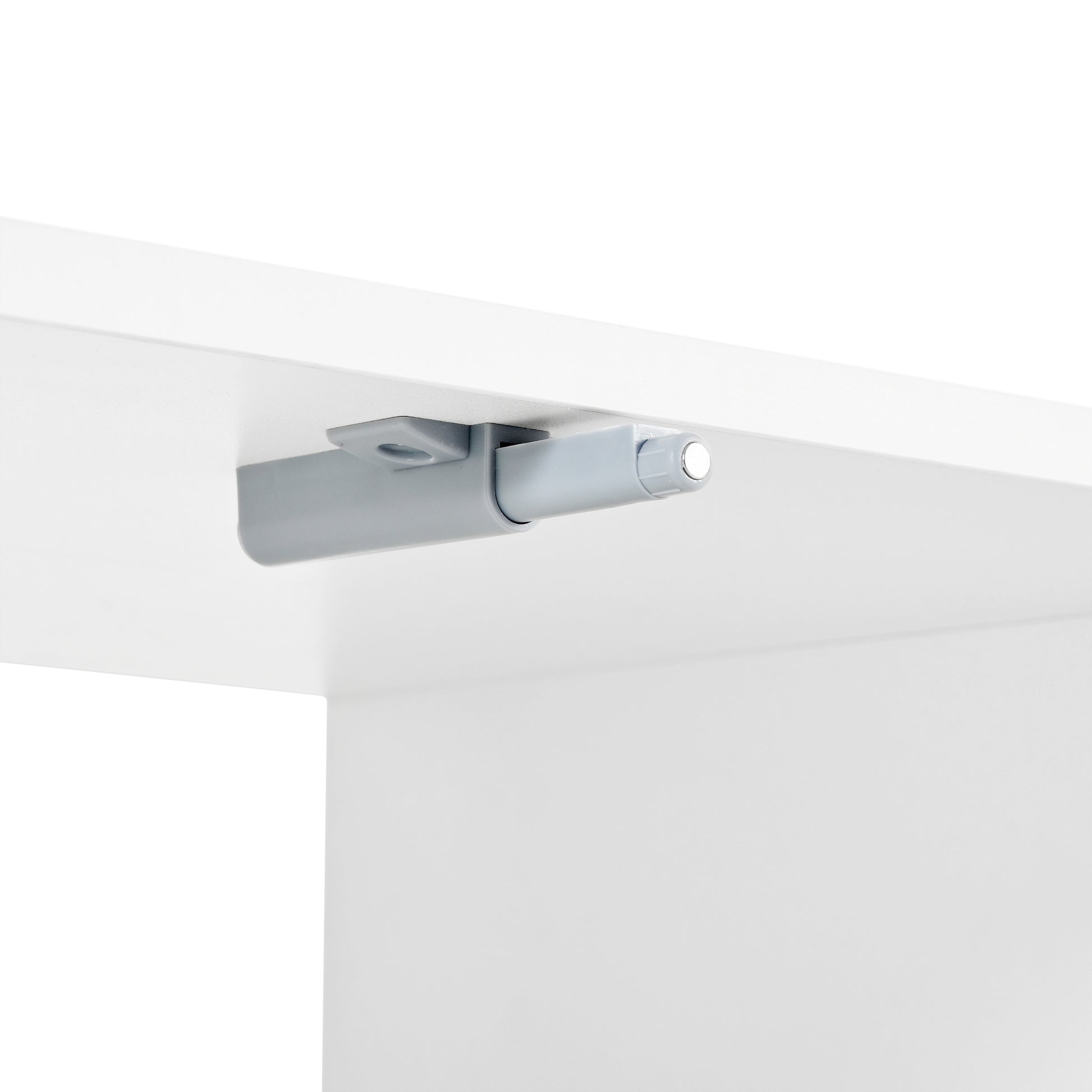 ON-TREND TV Stand with Fluted tempered Glass Doors for TVs Up to 95'', Functional Media Console with Arched Cabinet Doors, Entertainment Center with APP-Controlled LED Light for Living Room, White - Abrihome