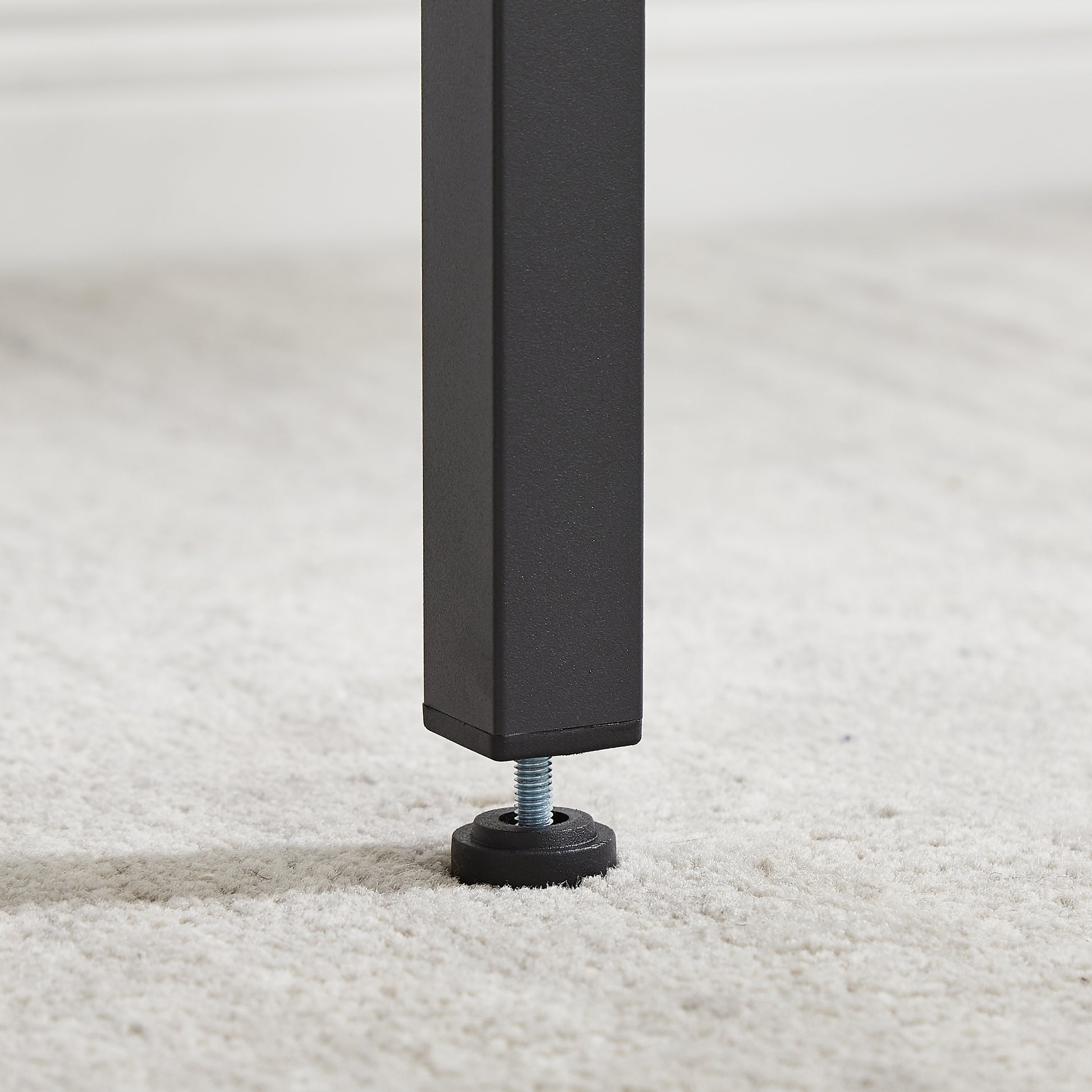 Bar Table Set with 2 Bar stools PU Soft seat with backrest, Rustic Brown, 43.31'' L x 15.75'' W x 35.43'' H. - Abrihome