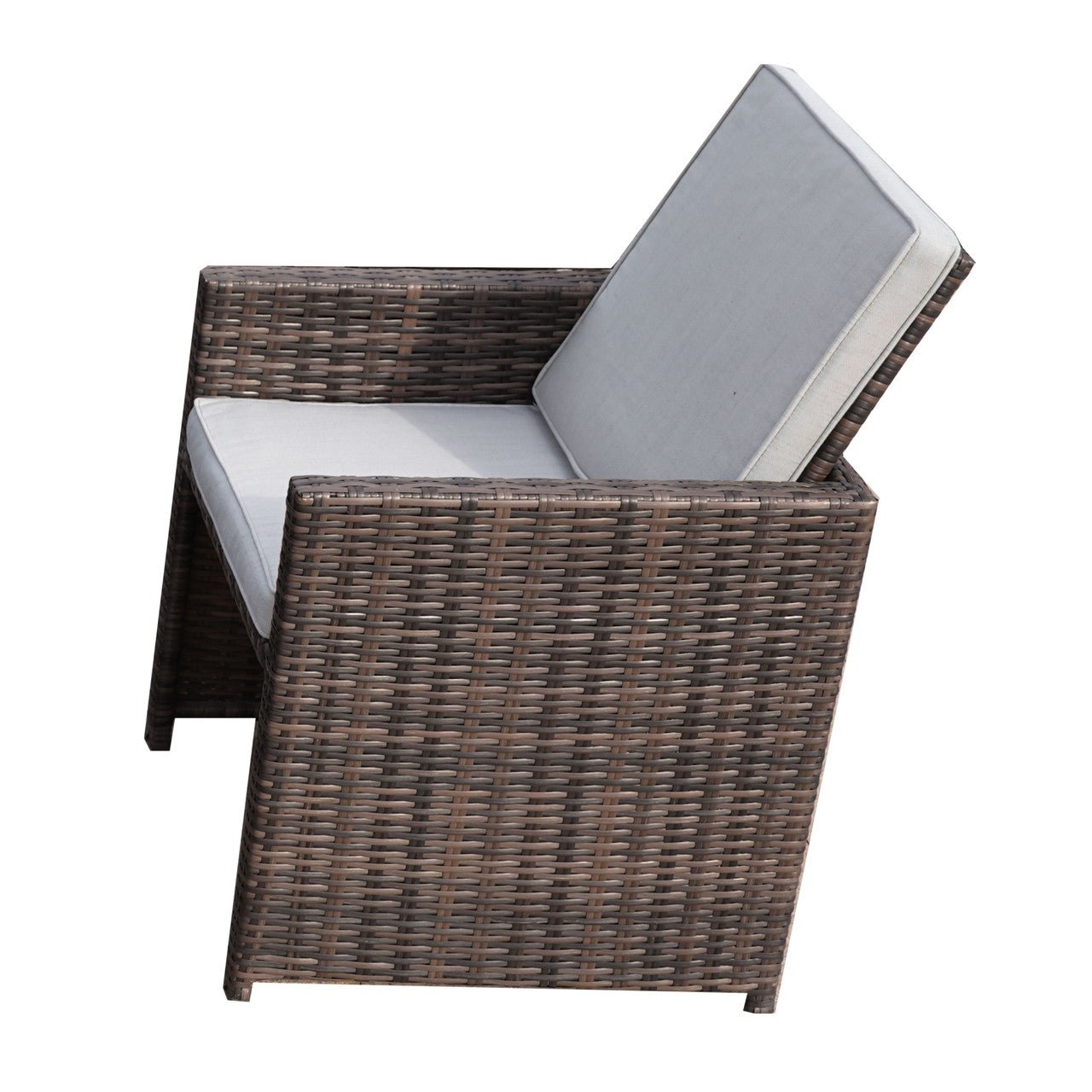 Carmel 6 - Seater Outdoor Dining Set - Rectangular Dining Table (PAD - 3234TA) - Direct Wicker