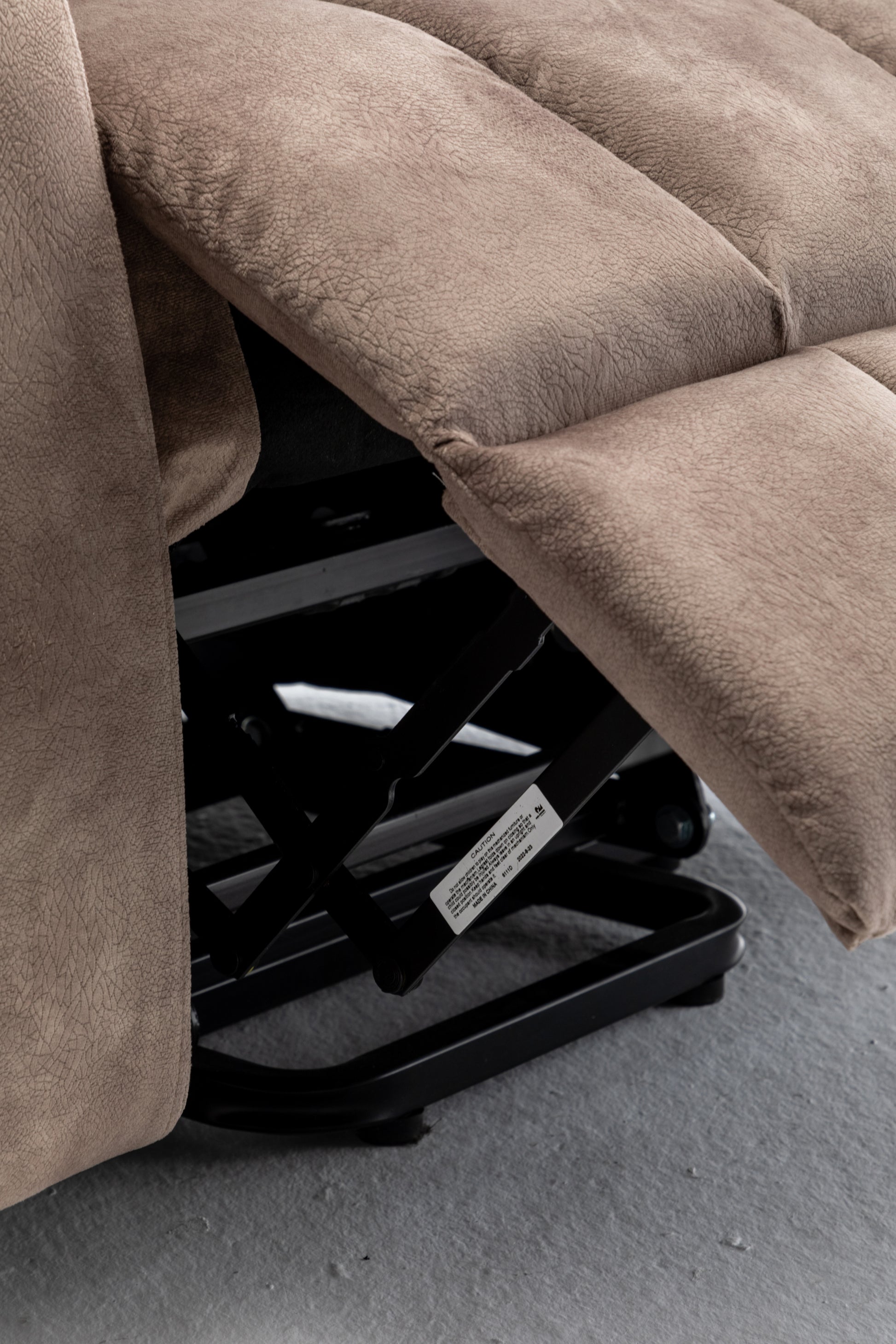 Lounge chair lift chair relax sofa chair living room furniture living room power elderly electric lounge chair (oversize, hidden cup holder) - Abrihome