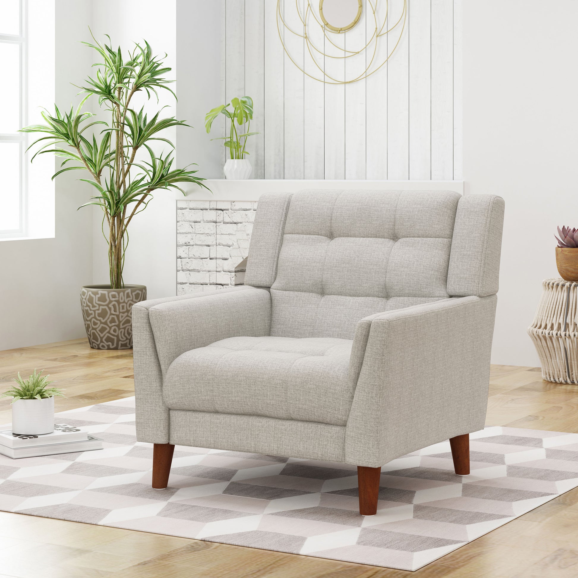 Mid-century Modern Armchair - Abrihome