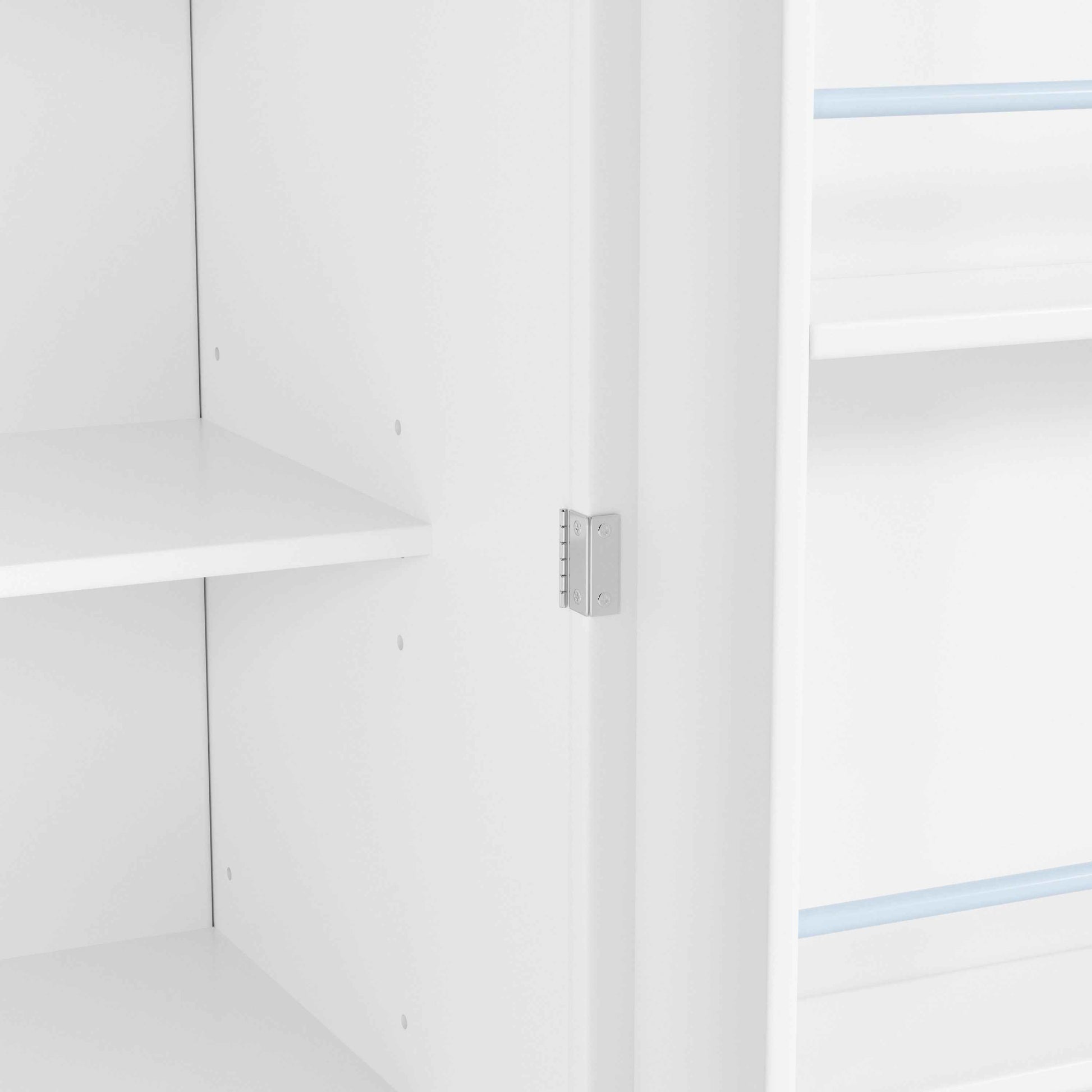 [Assembly Video Provided]TOPMAX 77inch Farmhouse Kitchen Pantry, Freestanding Tall Cupboard Storage Cabinet with 3 Adjustable Shelves, 8 Door Shelves, 3 Drawers for Kitchen, Dining Room, White