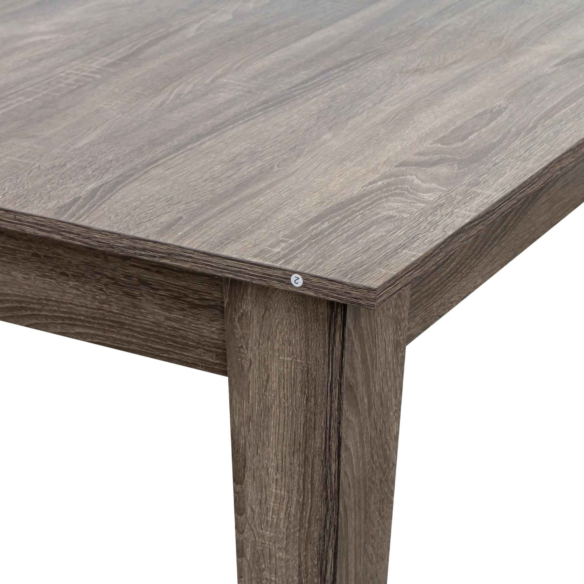 Dining Table , 106.3 in  Large Extendable Kitchen Table