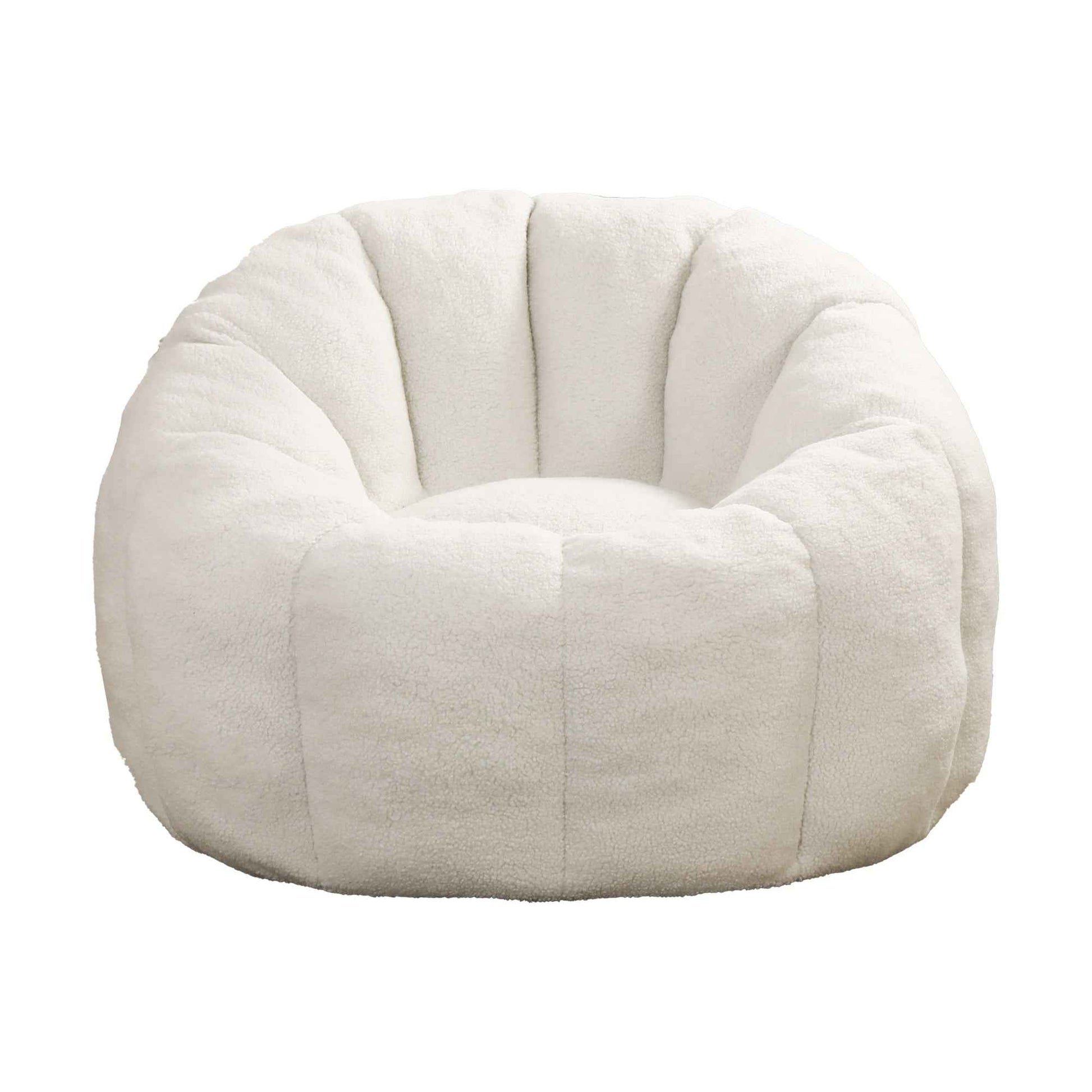 Bean Bag Chair, Bean Bag Sofa Chair with Armrests Stuffed High-Density Foam, Lazy Sofa Comfy Chairs BeanBag Chair for Adults in Living Room,Bedroom Reading