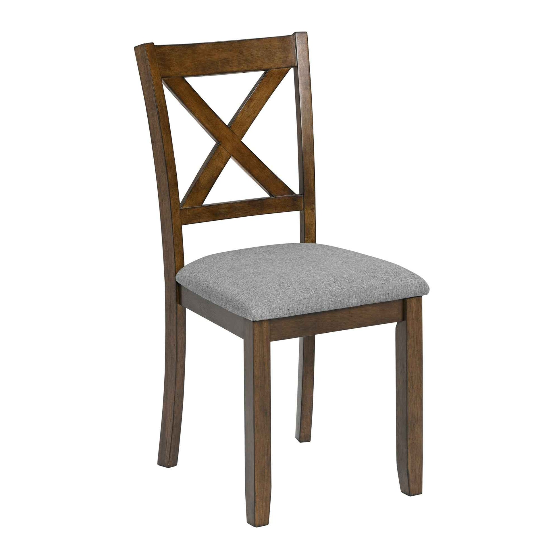 6PCs Kitchen Dining Set, Rectangular Wooden Dining Table with 4 Upholstered Chairs and a Bench, Dining Table Set for 6 People, Living Room, Home Bar and Kitchen, Walnut