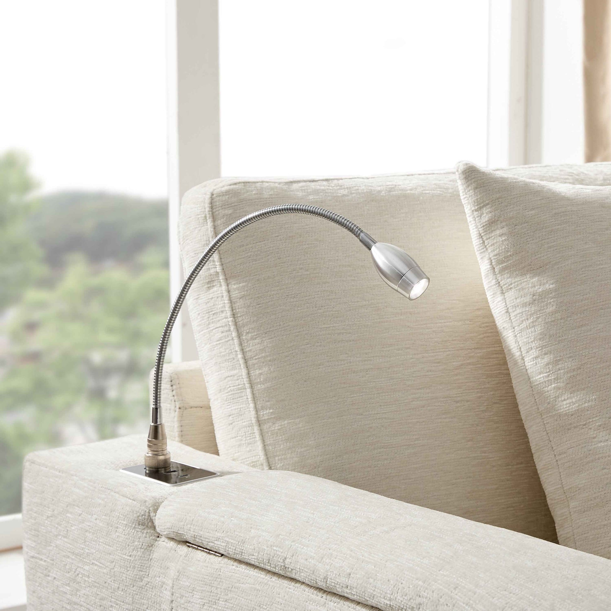 117*90'' Modular Sectional Pull-out Sofa Bed with Flip-up Table Panel, Reading Lamp, Charging Ports, Storage Ottoman, Tufted Design, 6 Pillows, Oversize & Free Combination, Chenille, 2 colors