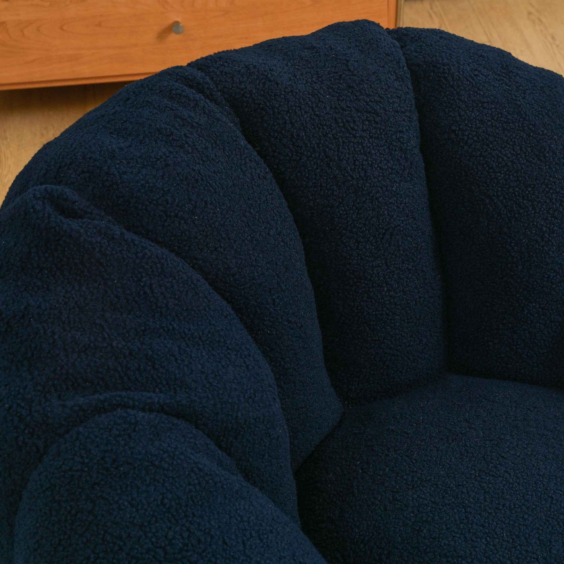 Bean Bag Chair, Bean Bag Sofa Chair with Armrests Stuffed High-Density Foam, Lazy Sofa Comfy Chairs BeanBag Chair for Adults in Living Room,Bedroom Reading