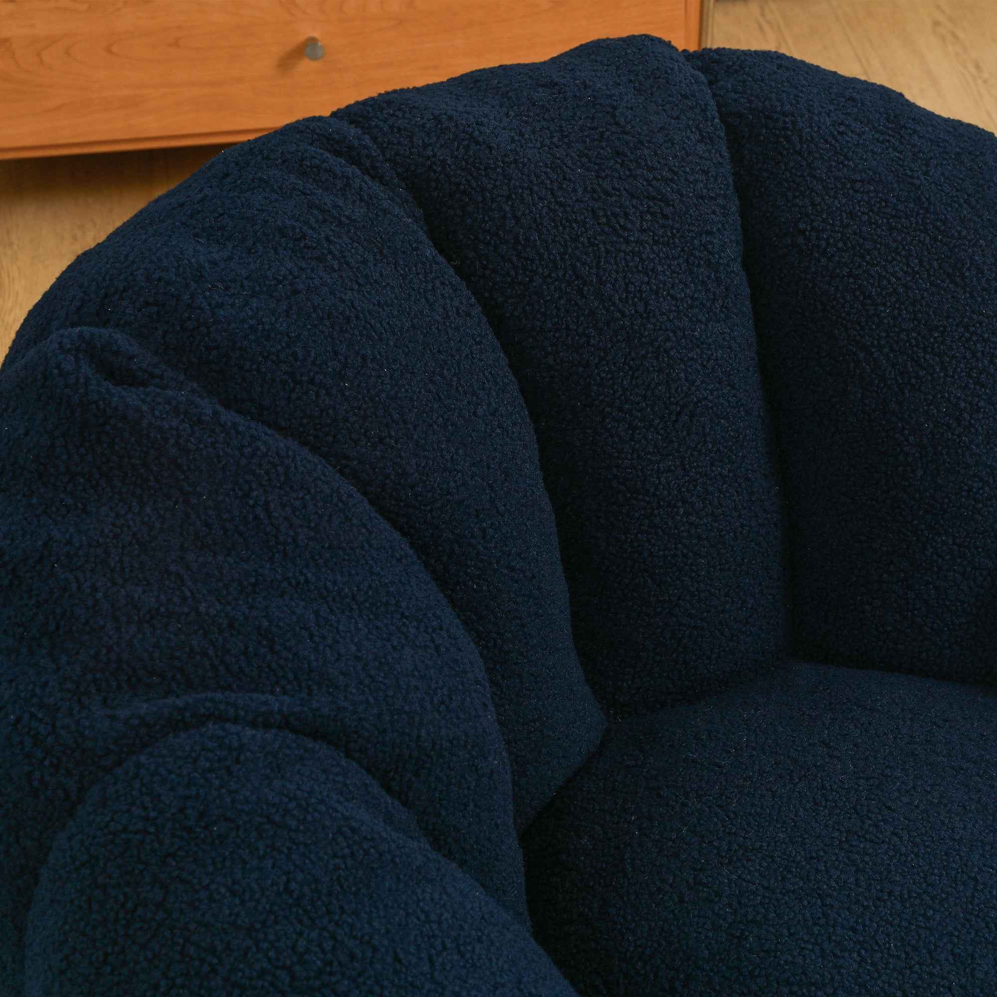 Bean Bag Chair, Bean Bag Sofa Chair with Armrests Stuffed High-Density Foam, Lazy Sofa Comfy Chairs BeanBag Chair for Adults in Living Room,Bedroom Reading