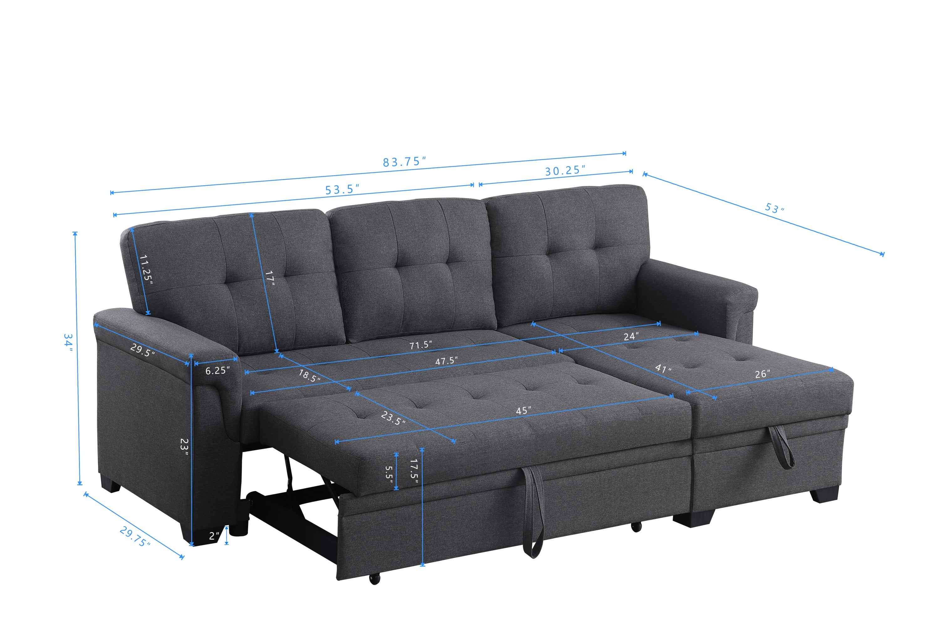 Modern Nest L - Shaped Lounger
