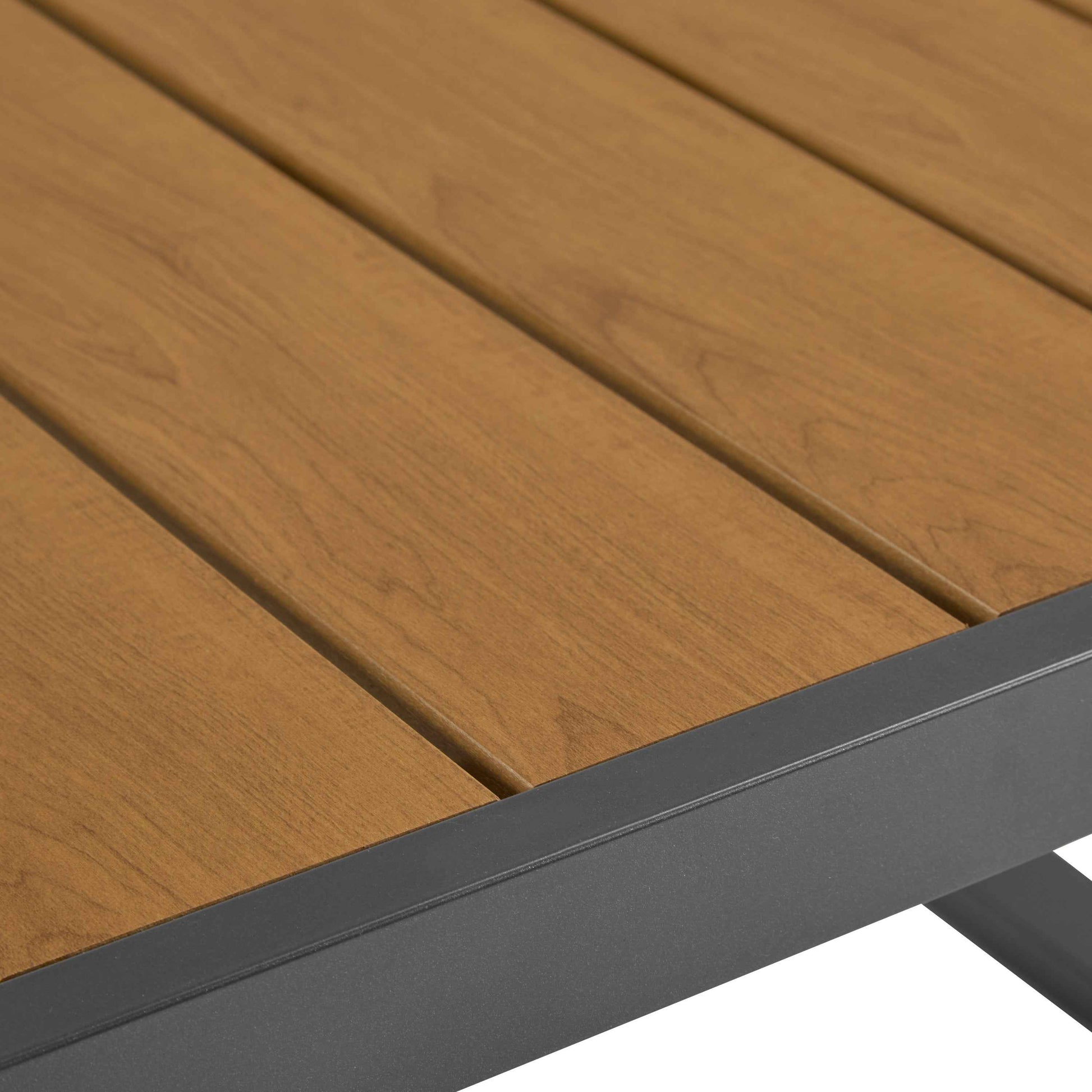 4-Pieces Outdoor Metal Patio Furniture Set, 5-Seat Patio Furniture Sofa Set with Cushion, Modern Outdoor Furniture Deep Seating for Porch, Garden, Backyard, Balcony, Grey & Natural