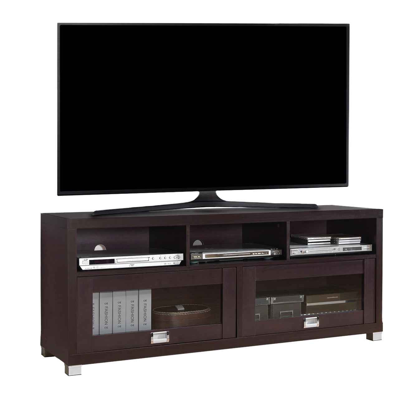 Durbin TV Stand for TVs up to 65in, Espresso