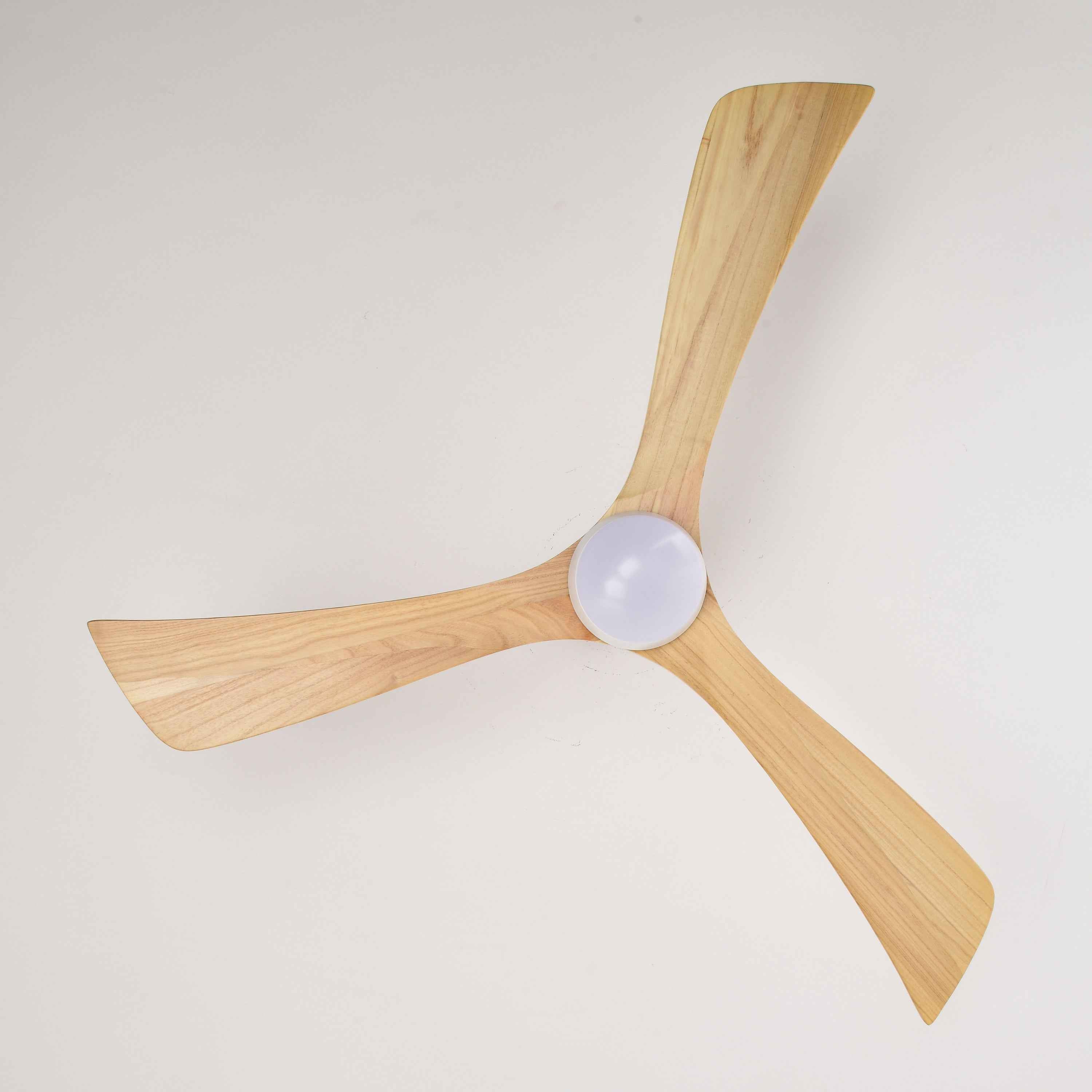 52' Ceiling Fan with Lights Remote Control,Quiet DC Motor 3 Blade Ceiling Fans 6 Speed Levels,Reversible Ceiling Fan, for Patio Living Room, Bedroom, Office,Indoor.(Matte Black +Black Walnut )