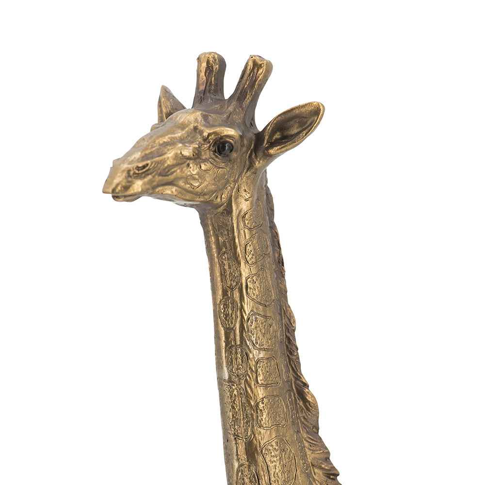 8.3x2.8x15.9' Giraffe Statuette, Animal Statue Decor