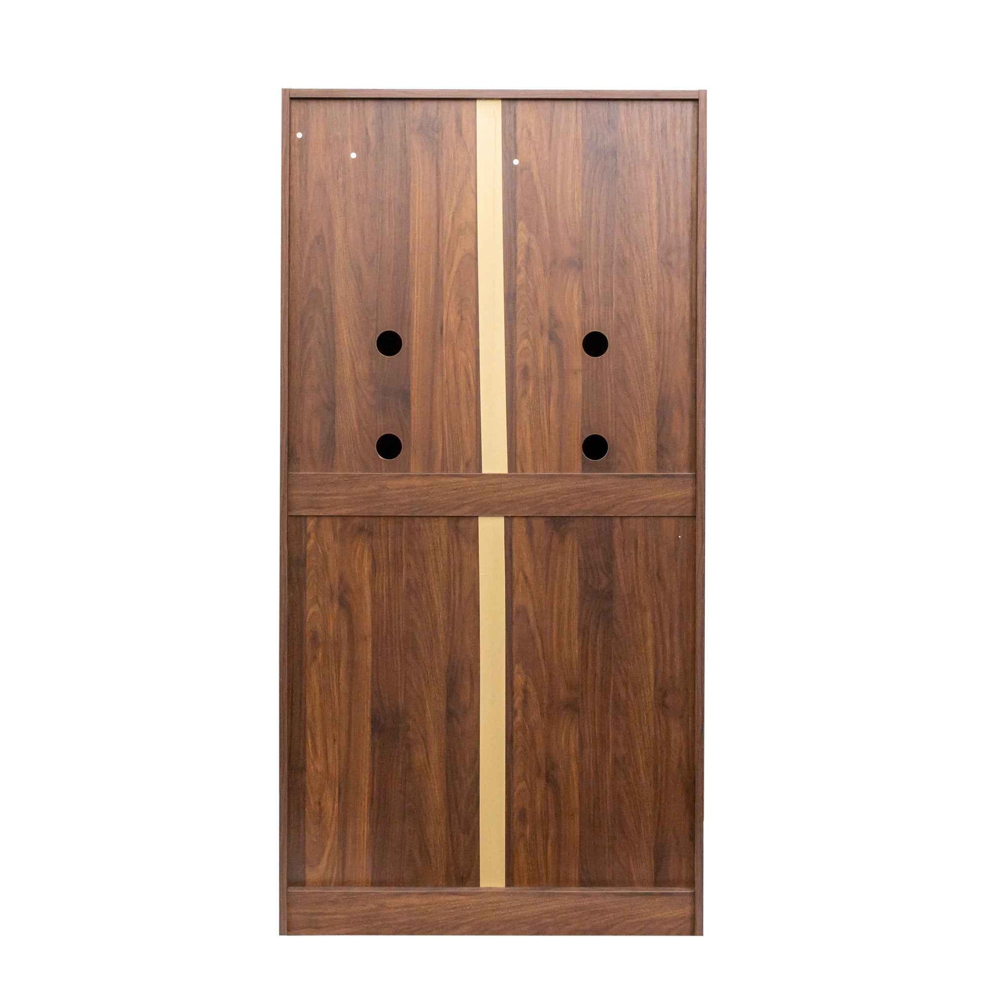 62.99in Kitchen Pantry Cabinet, Walnut  Freestanding Buffet Cupboards Sideboard with Doors &  Shelves, Kitchen Pantry Storage Cabinet for Kitchen, Living Room and Dinning Room