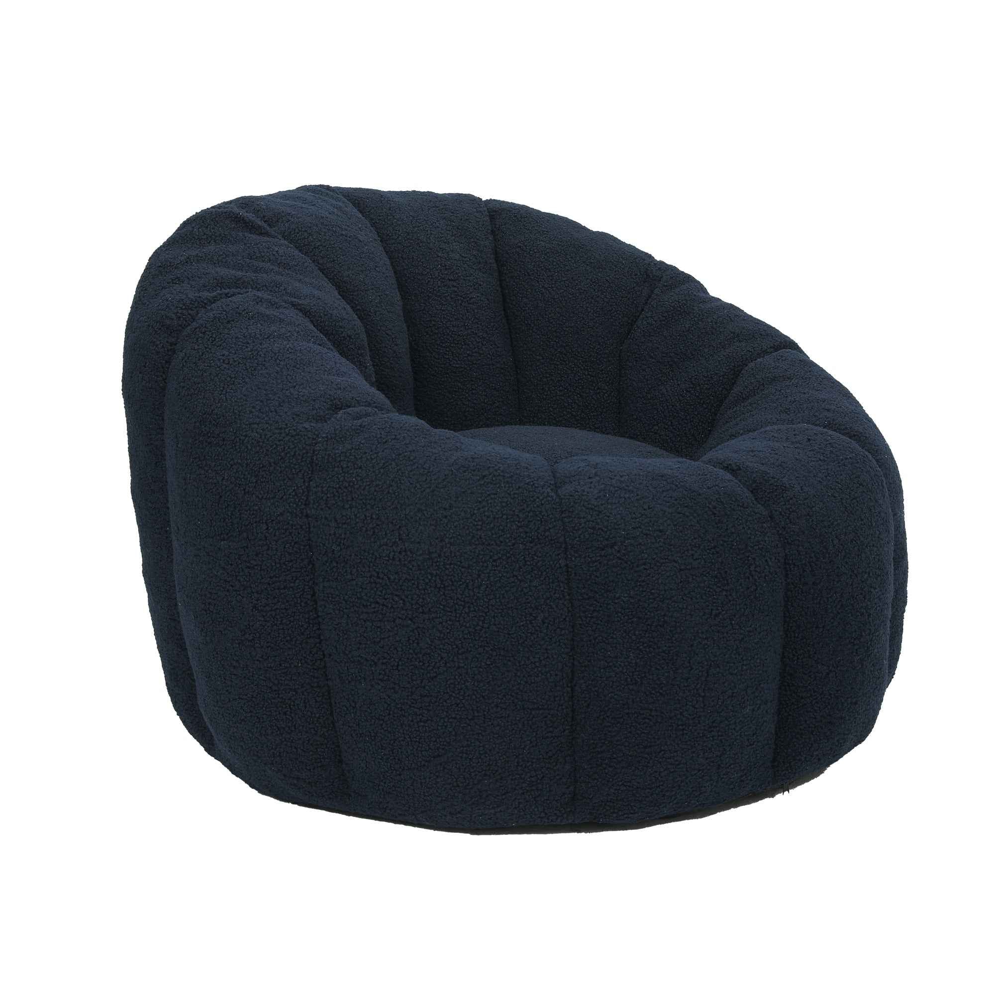 Bean Bag Chair, Bean Bag Sofa Chair with Armrests Stuffed High-Density Foam, Lazy Sofa Comfy Chairs BeanBag Chair for Adults in Living Room,Bedroom Reading