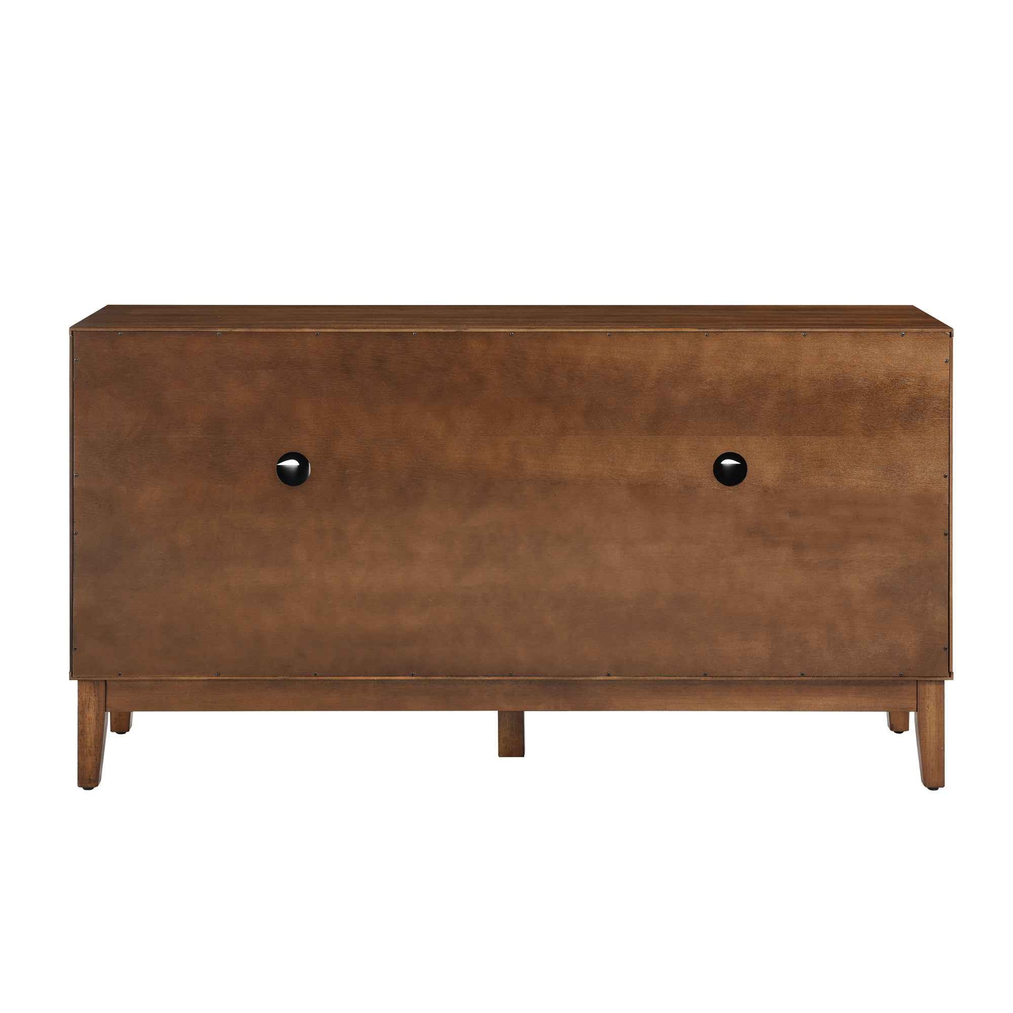 60.5' Mid Century Modern Sideboard Buffet Cabinet with Storage, TV Media Console Table, Storage Cabinet with 4 Doors & Adjustable Shelves for Kitchen Dining Living Room Entryway, Walnut